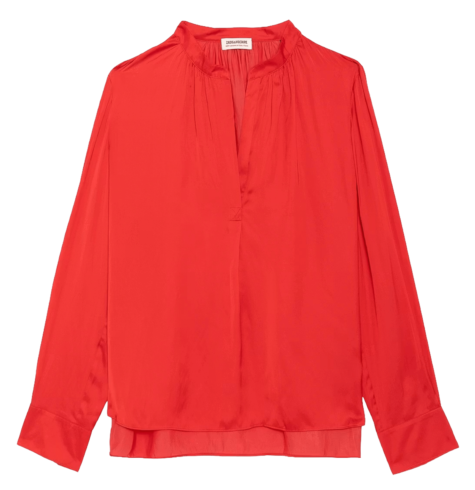Top à encolure v tink ZADIG&VOLTAIRE Rouge