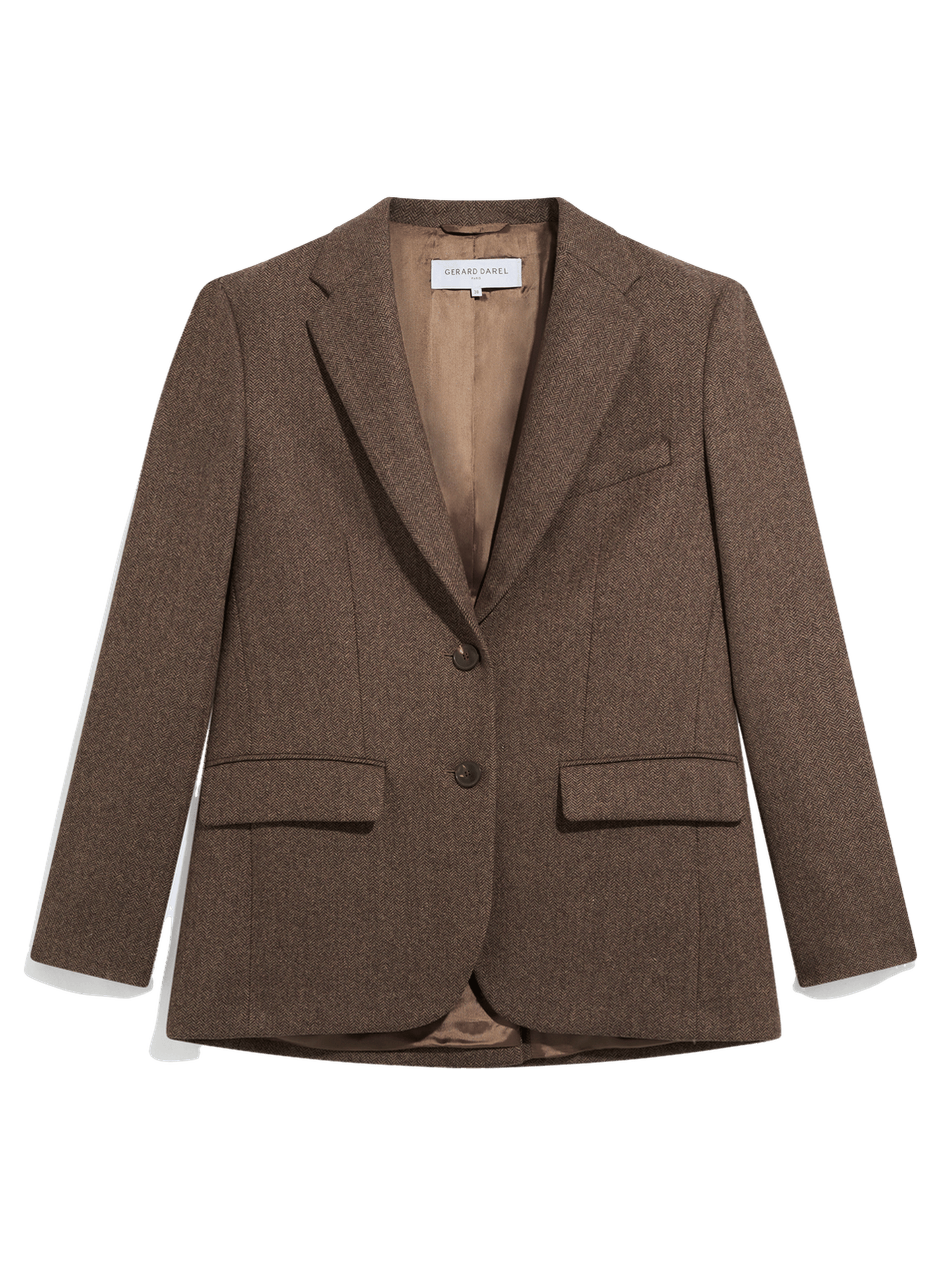 Veste à chevrons - jov GERARD DAREL Marron