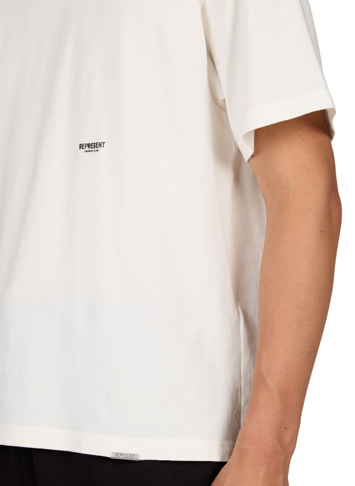 Loose cotton T-shirt REPRESENT White