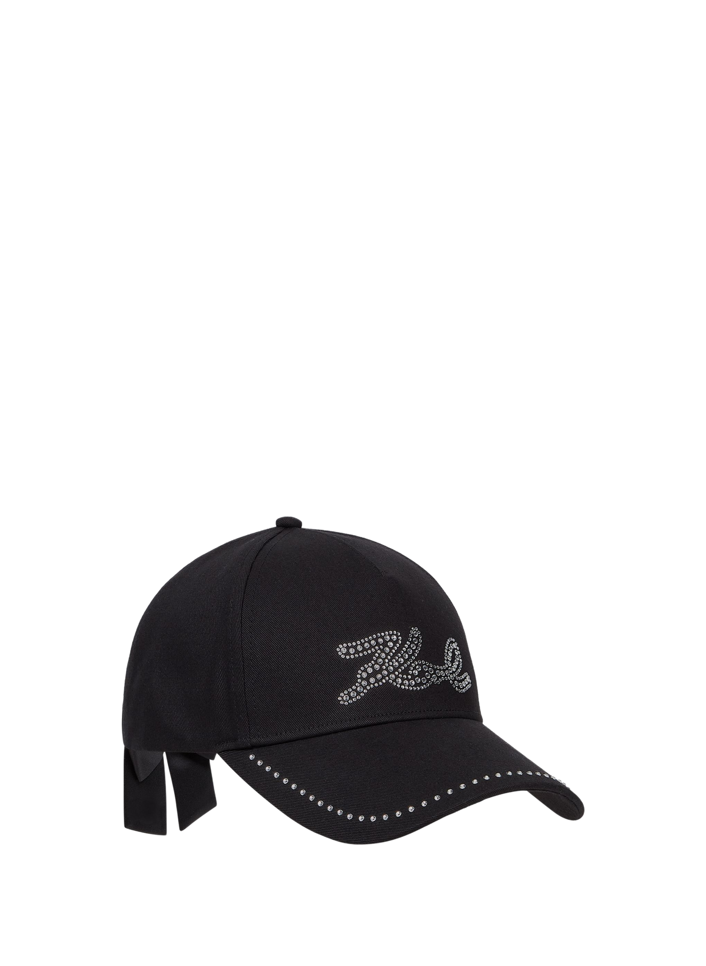 K/SIGNATURE LOGO/VISOR RH CAP - Wollmütze KARL LAGERFELD Schwarz