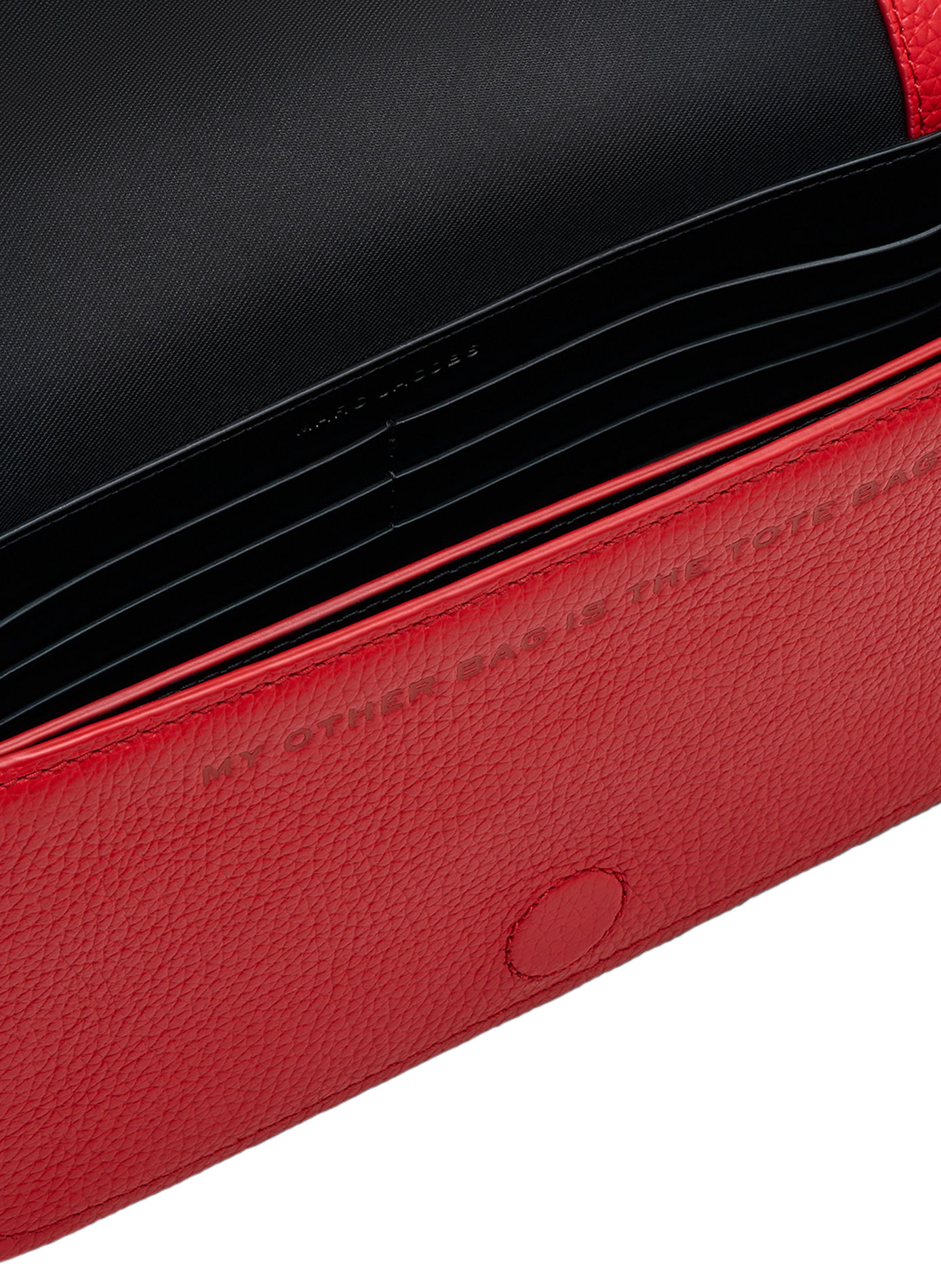 Sac à bandoulière en cuir MARC JACOBS Rouge