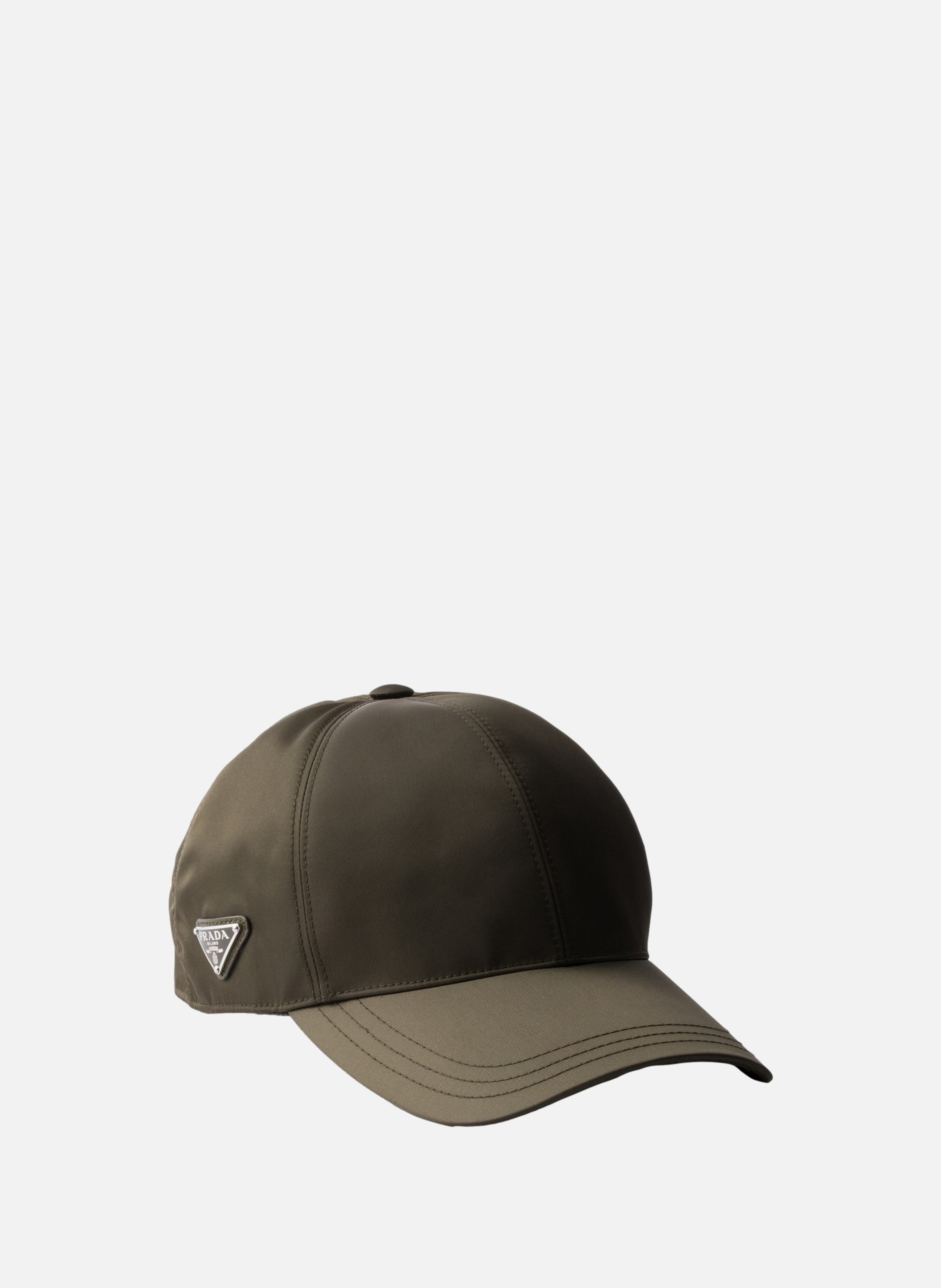 Casquette de baseball en re-nylon PRADA Vert