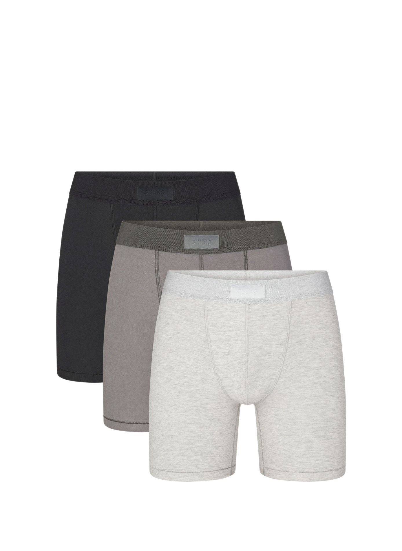 Set of three cotton-blend boxers SKIMS Multicolour