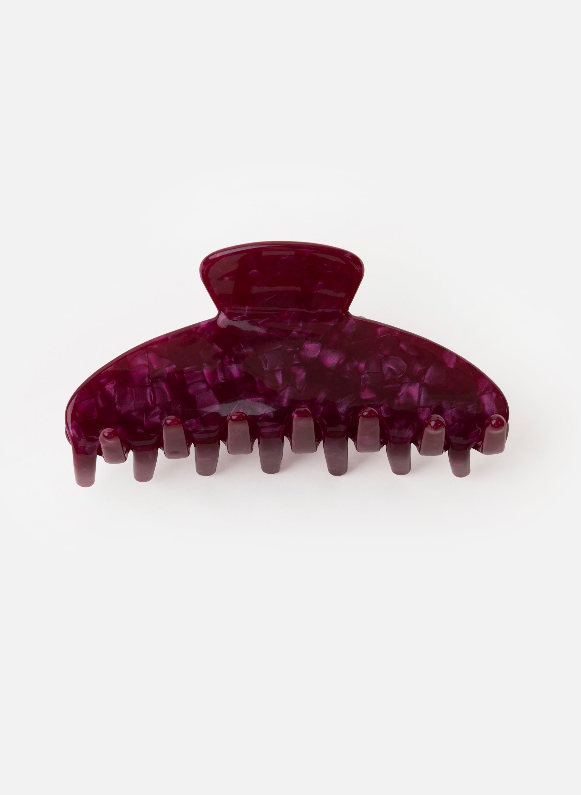 Pince à cheveux en acétate de cellulose KURAGE GINZA Rouge