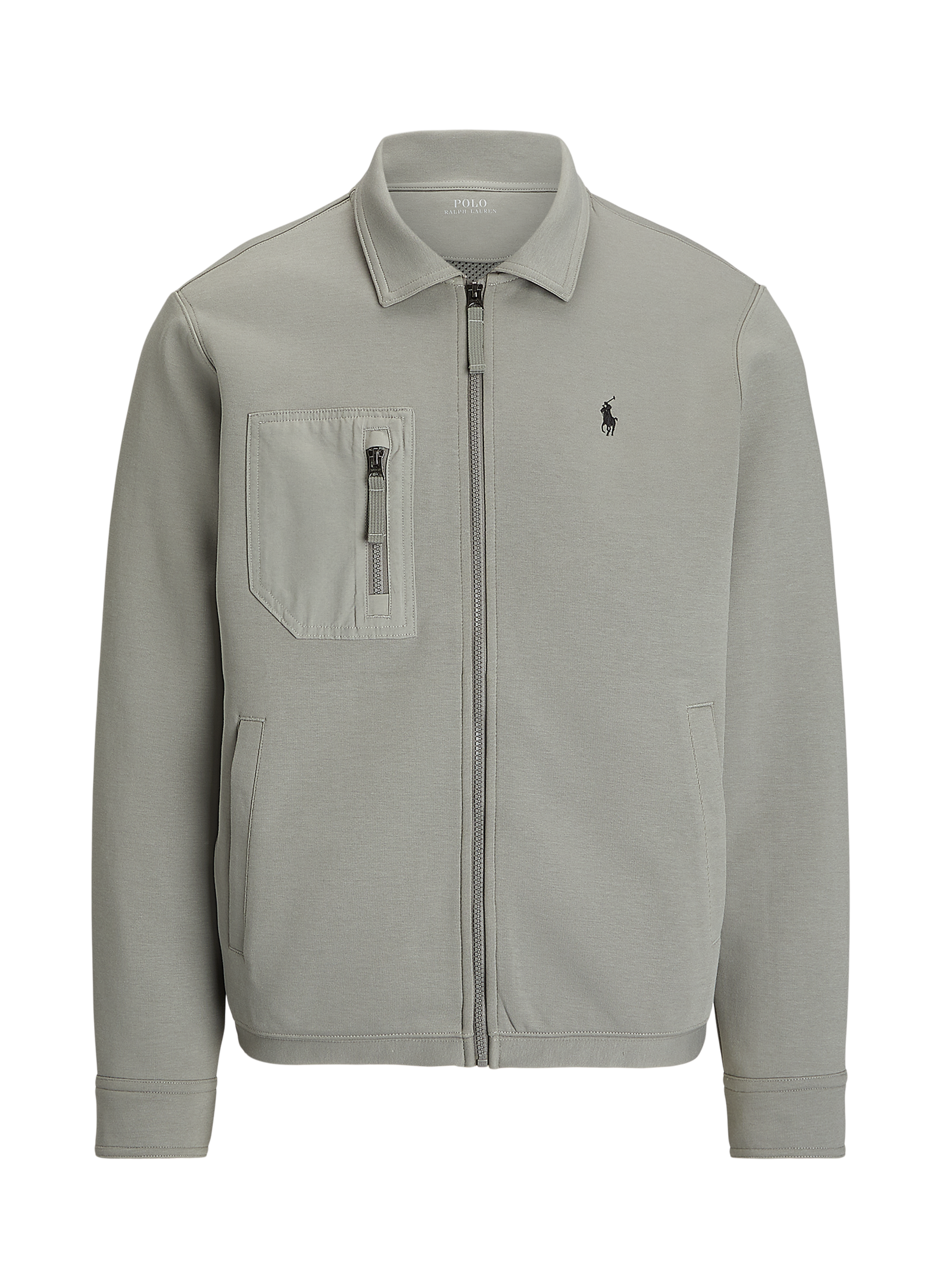 Sweatshirt à glissière en coton