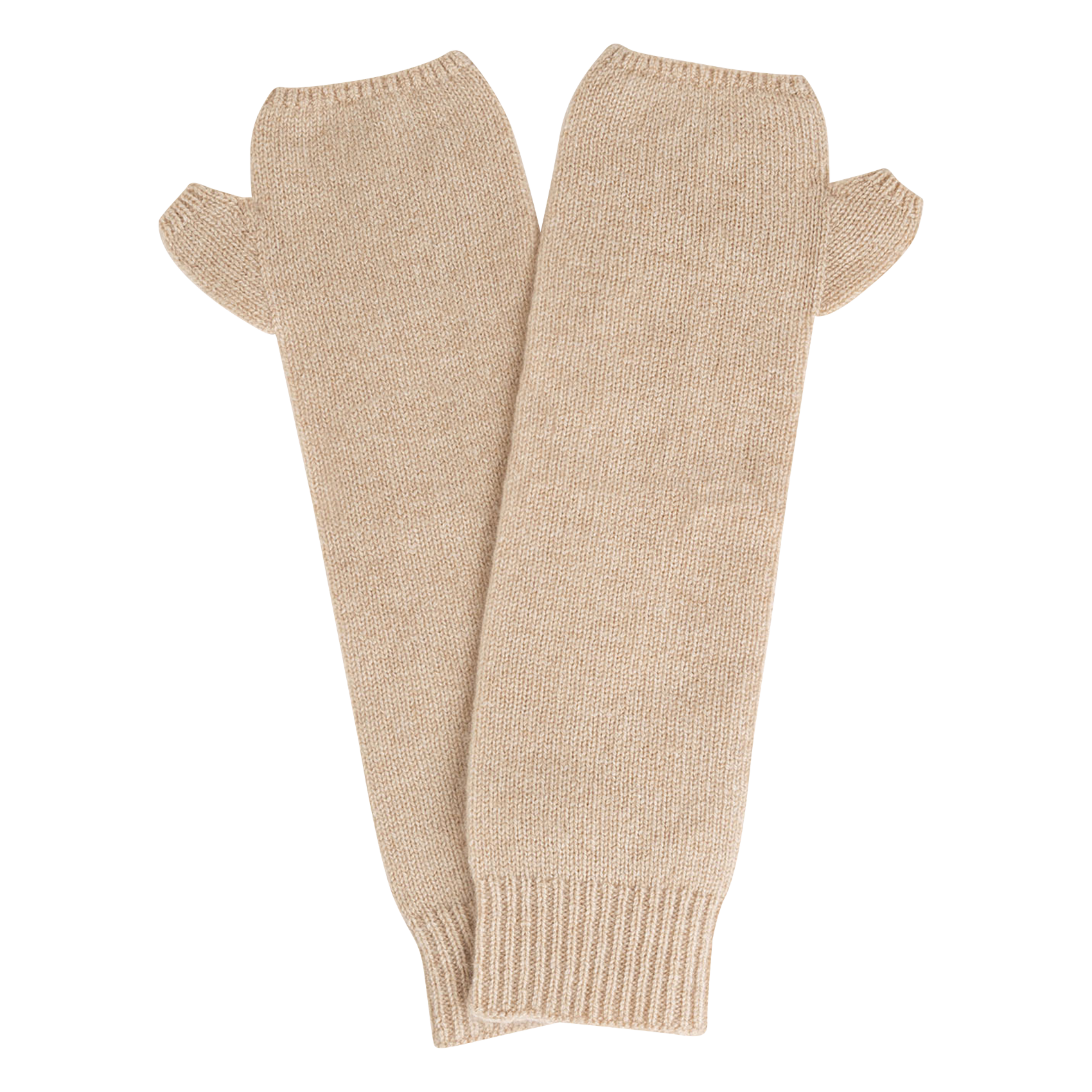 Mitaines en cachemire sotchi KUJTEN Beige