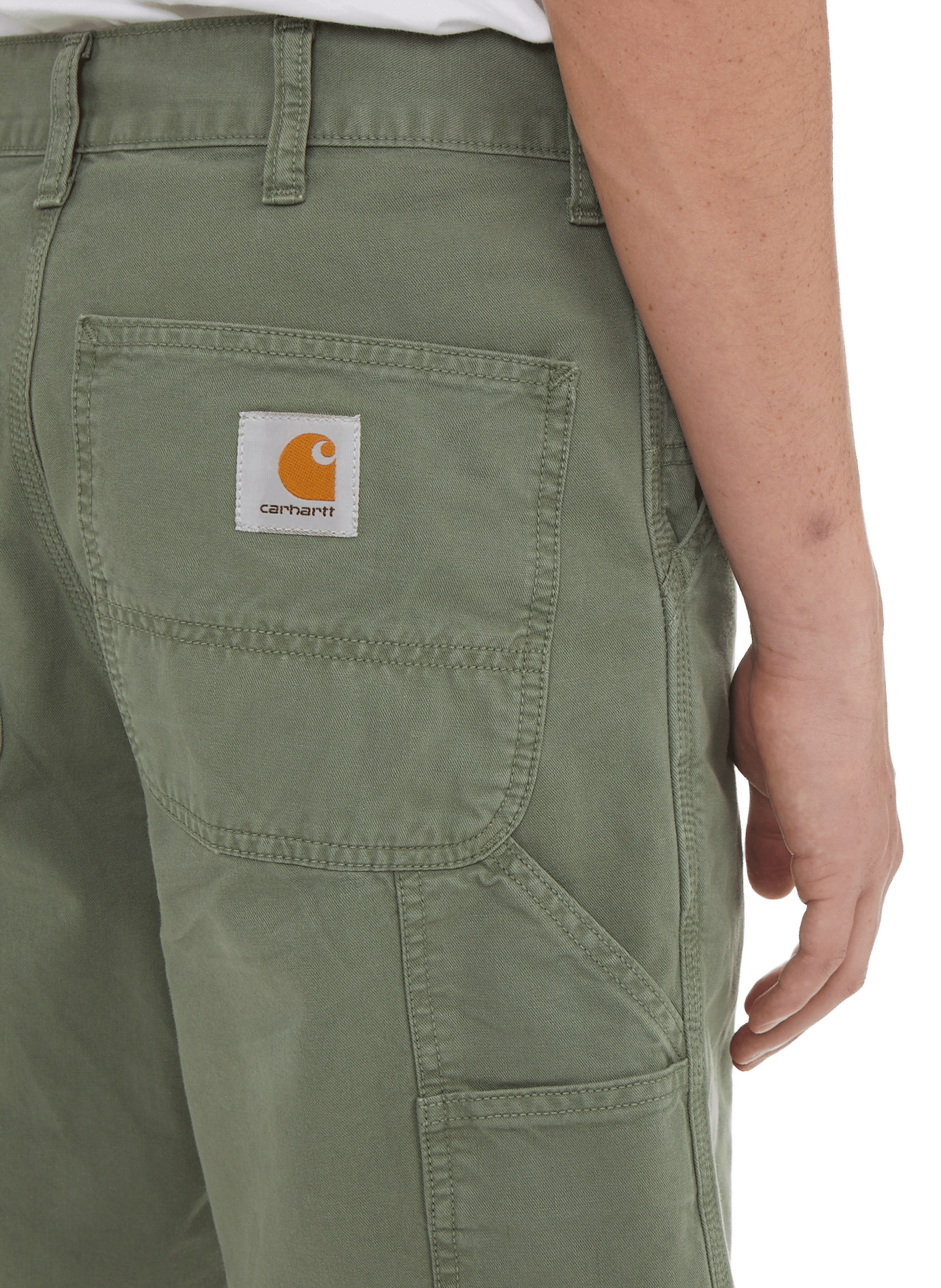 Short en coton CARHARTT WIP Kaki