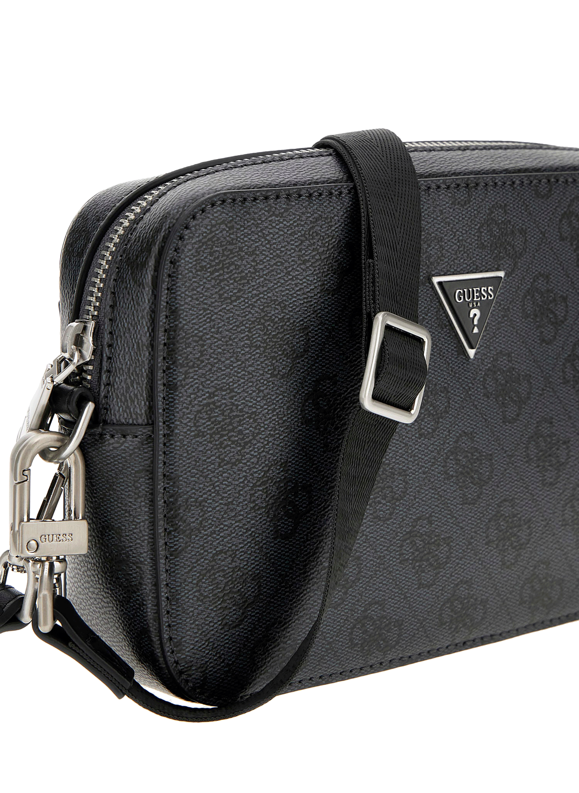 Bedruckte Umhängetasche GUESS Schwarz