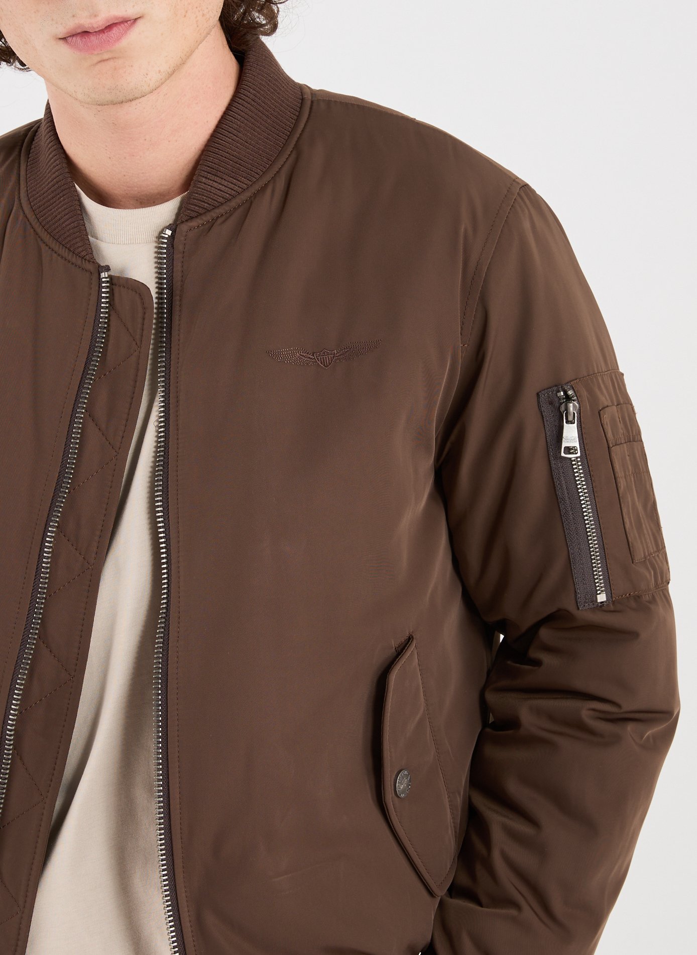 Bomber jacket BOMBERS ORIGINAL Brown