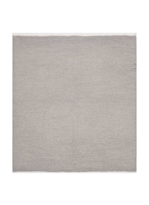 Plaid en gaze de coton GrisAU PRINTEMPS PARIS Plaid en gaze de coton GrisAU PRINTEMPS PARIS
