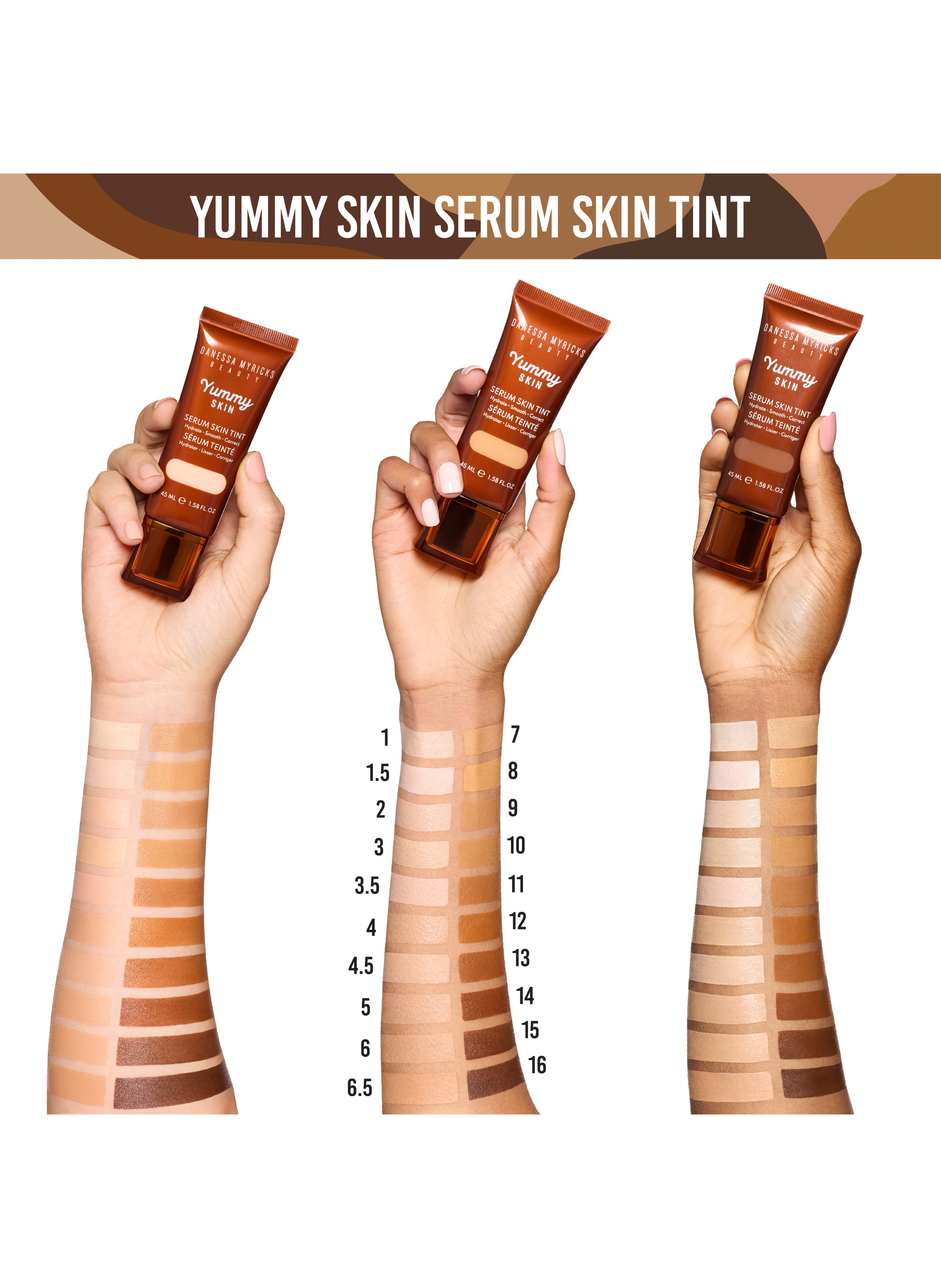 Yummy Skin Serum Tint 3.5 DANESSA MYRICKS No color