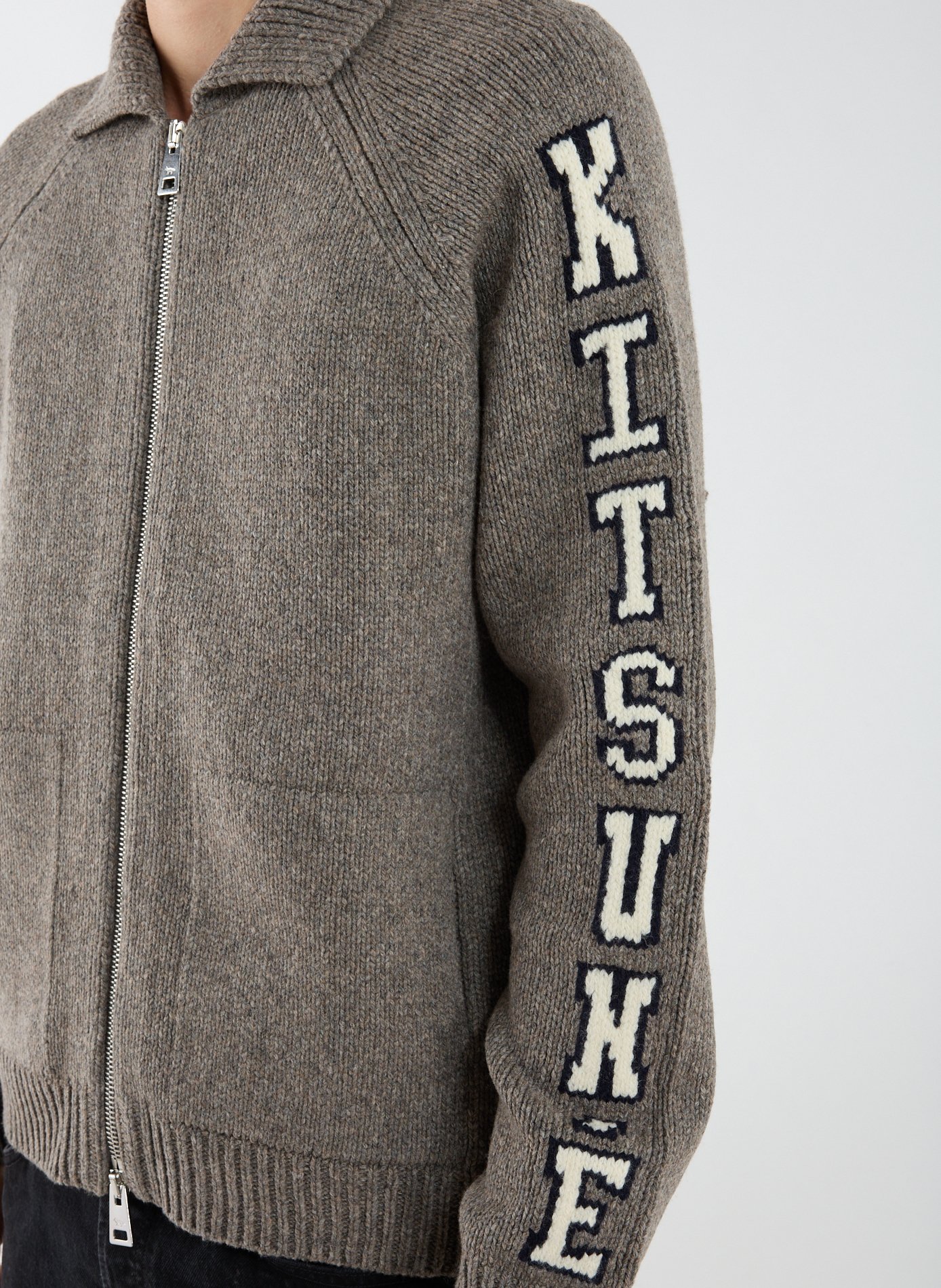 Black suit jacket  MAISON KITSUNÉ Grey