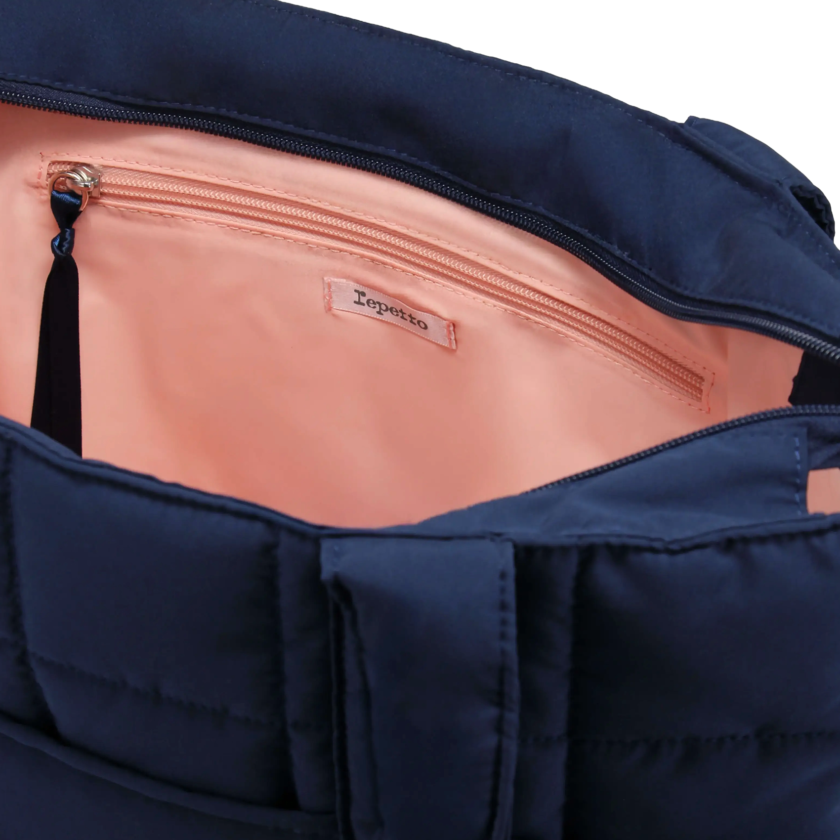 Sac de sport matelassé uni REPETTO Bleu