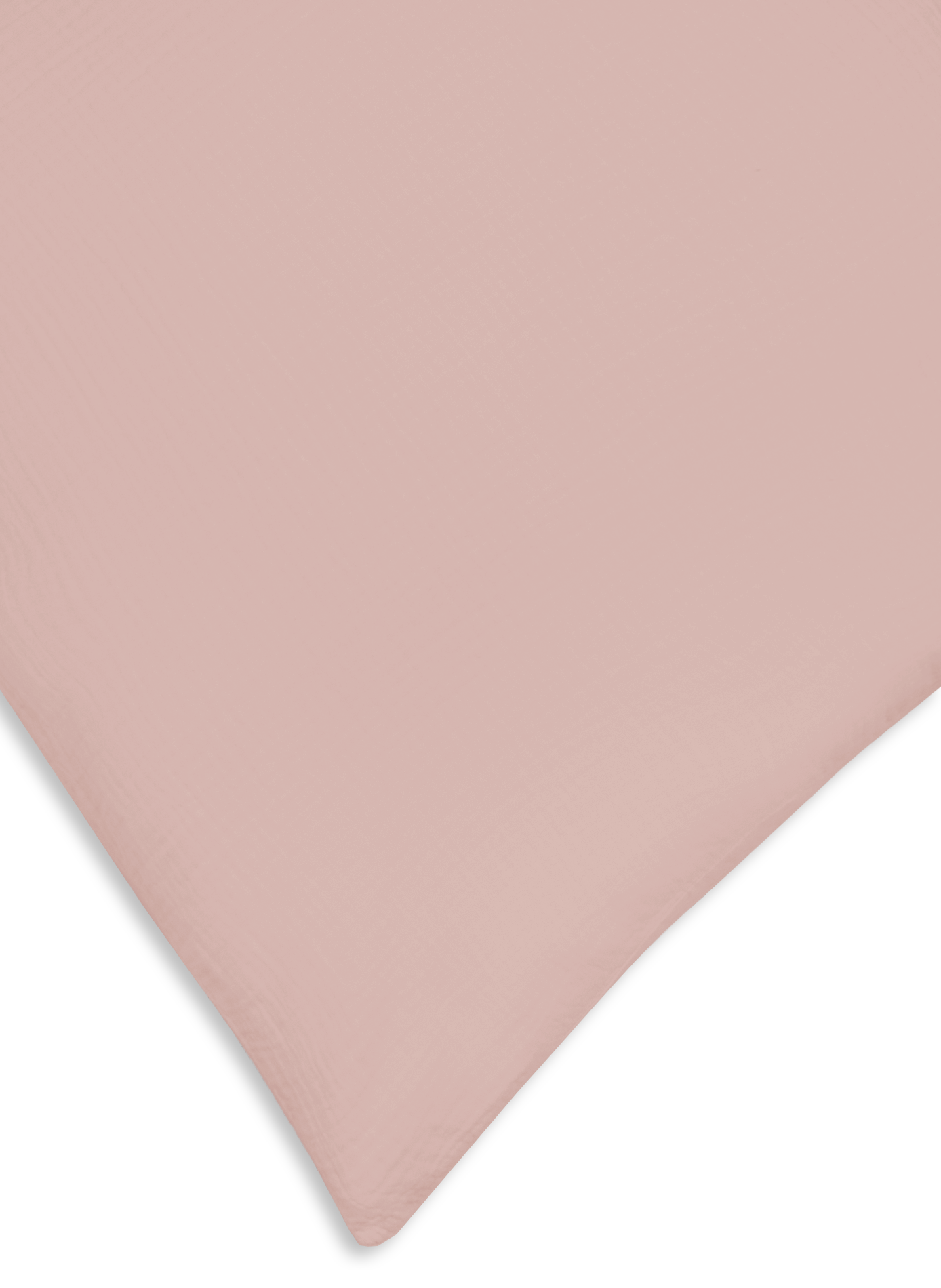 Taie d'oreiller en gaze de coton biologique AU PRINTEMPS PARIS Rouge