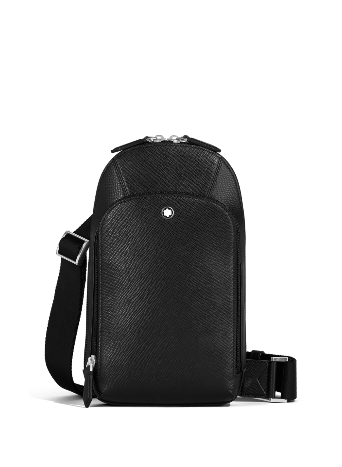 MONTBLANC Leather backpack Black
