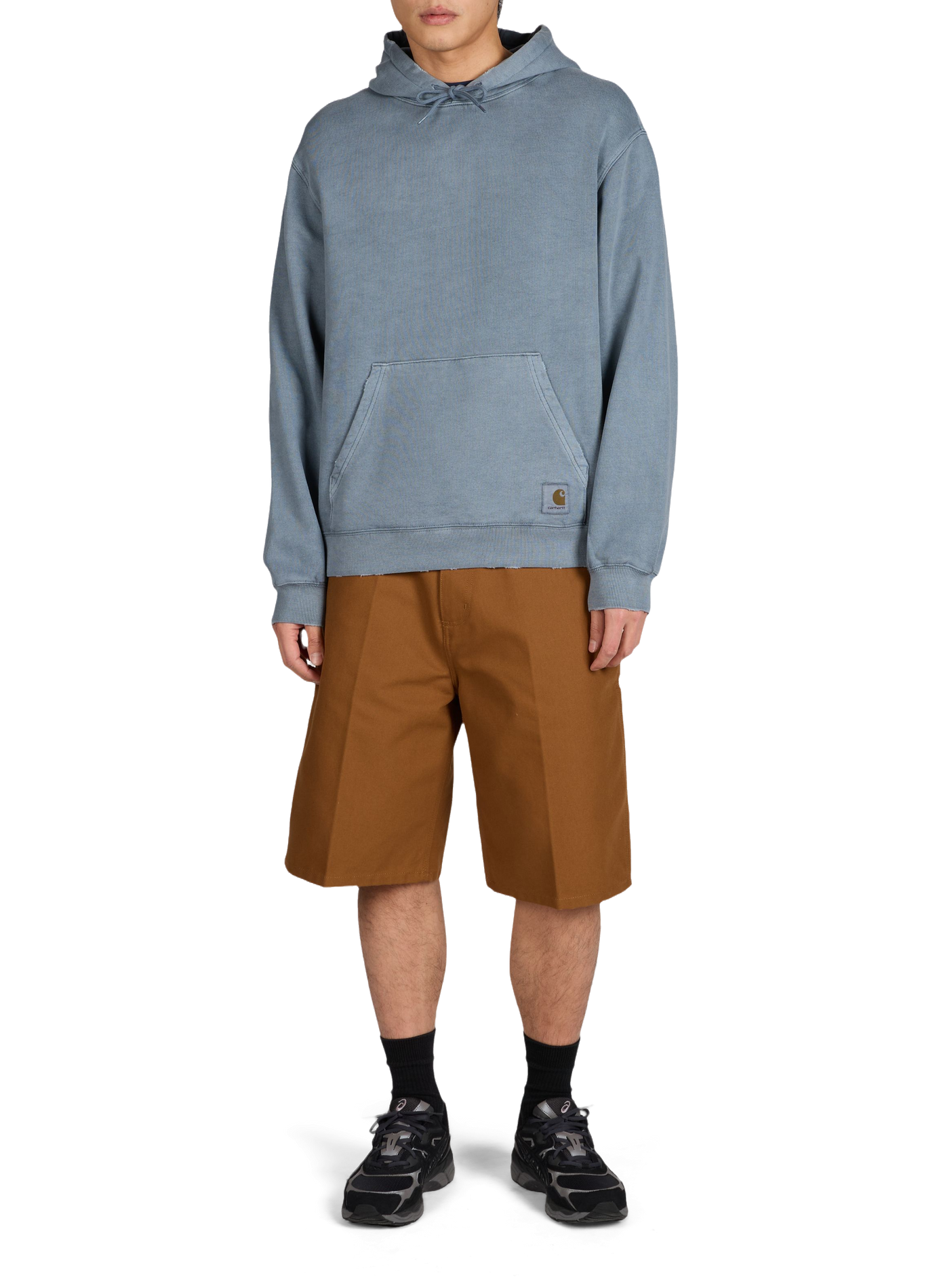 Straight-fit cotton T-shirt CARHARTT WIP Blue