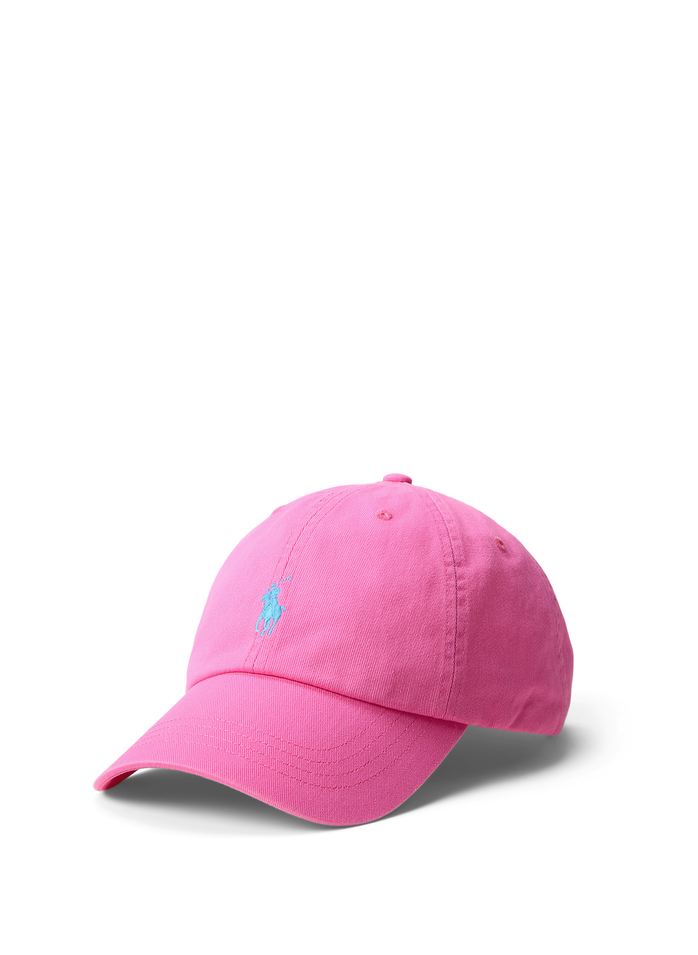 Casquette en coton POLO RALPH LAUREN Rose