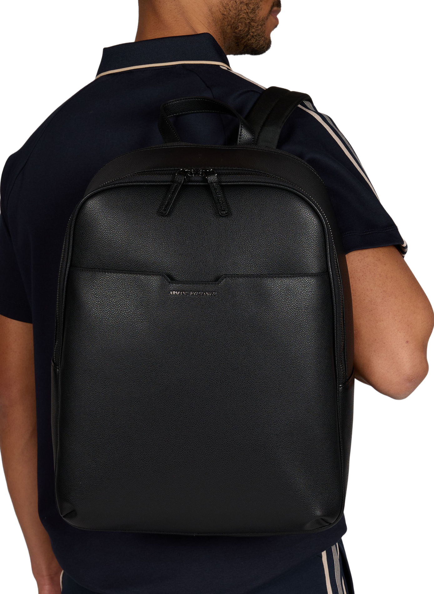 Sac à dos en tissu technique ARMANI EXCHANGE Noir