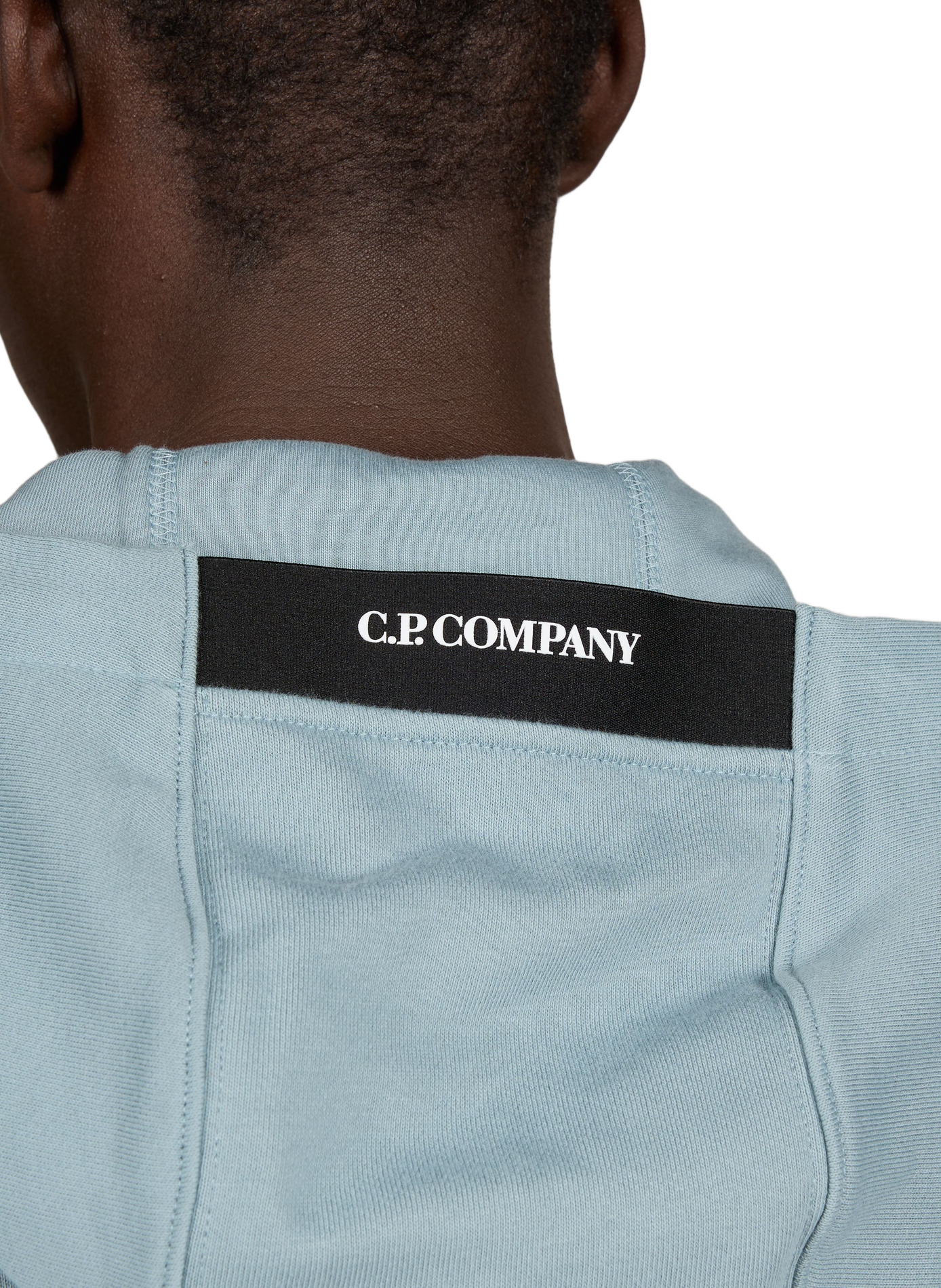 Cotton Hooded Sweatshirt CP COMPANY Blue