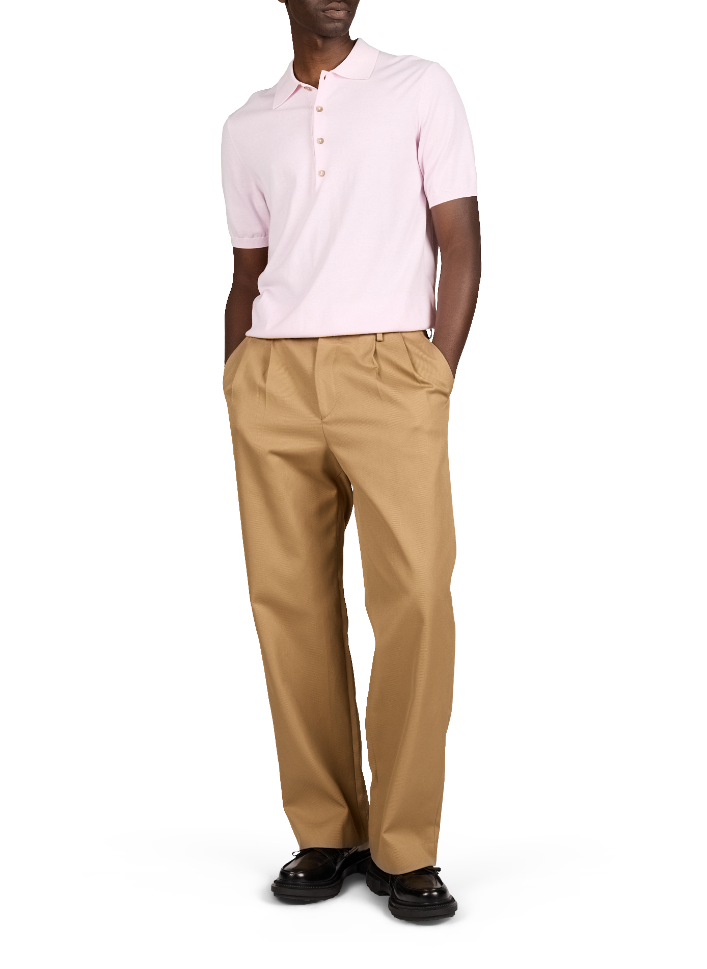  Cotton polo shirt  CLOSED Pink