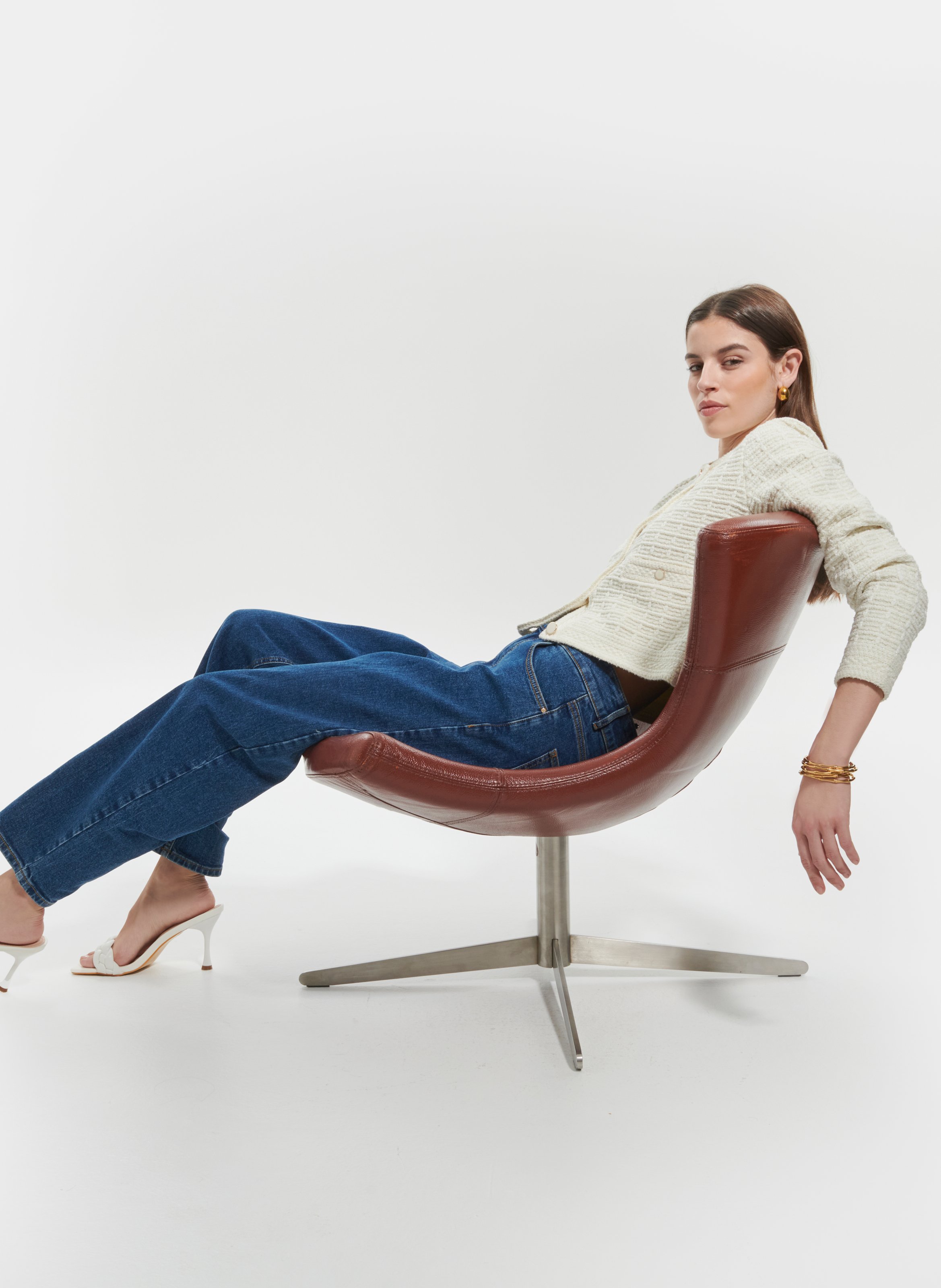 Gilet  glada ZAPA Blanc