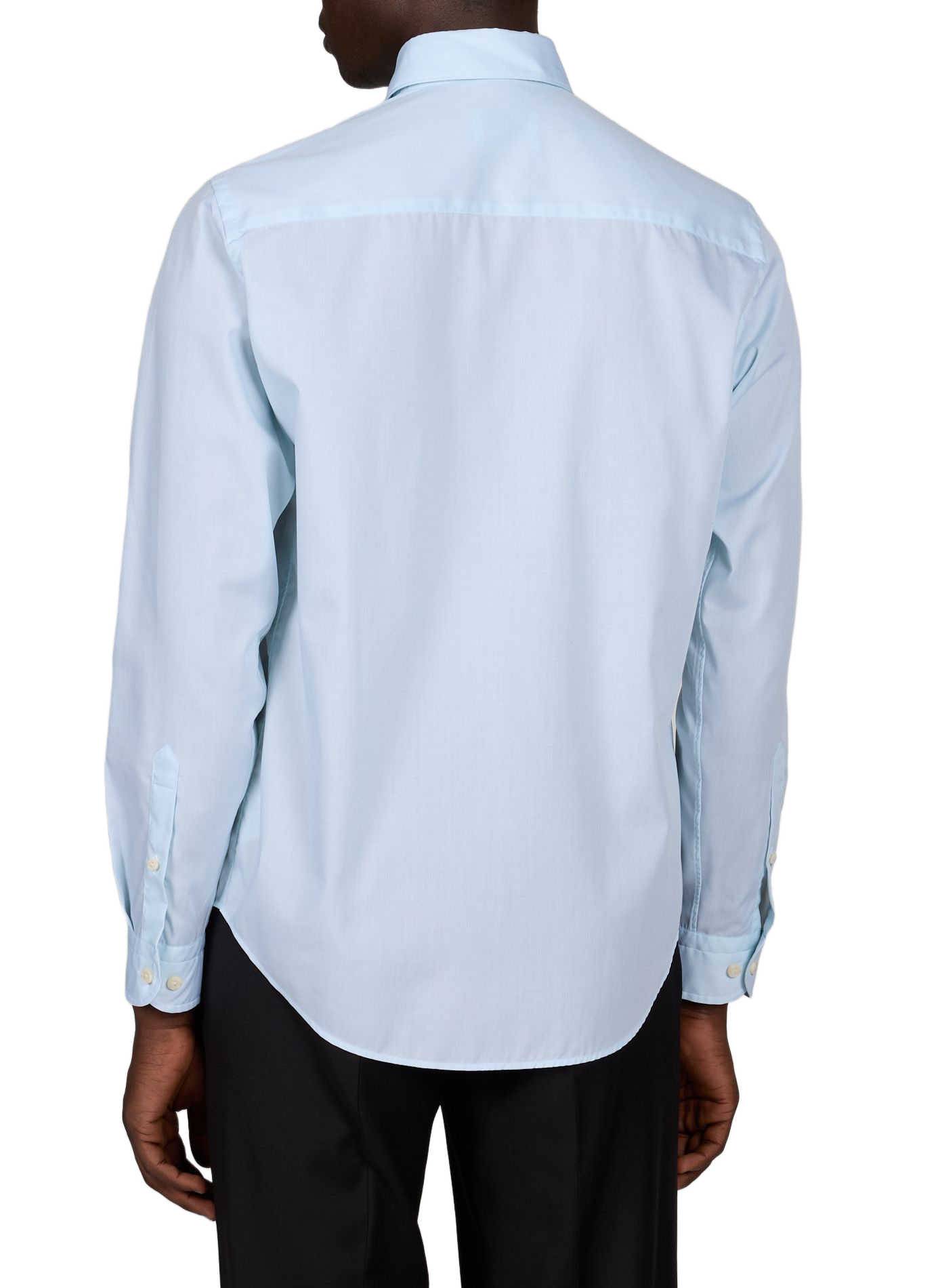 Chemise droite en coton ETON Vert