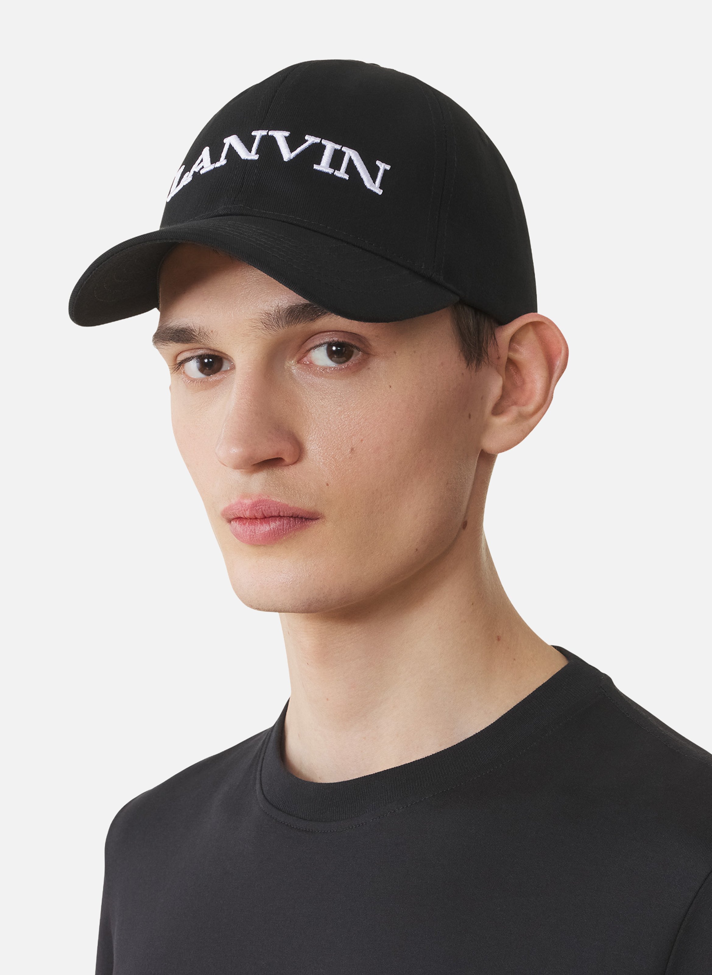Casquette lanvin en coton LANVIN Noir