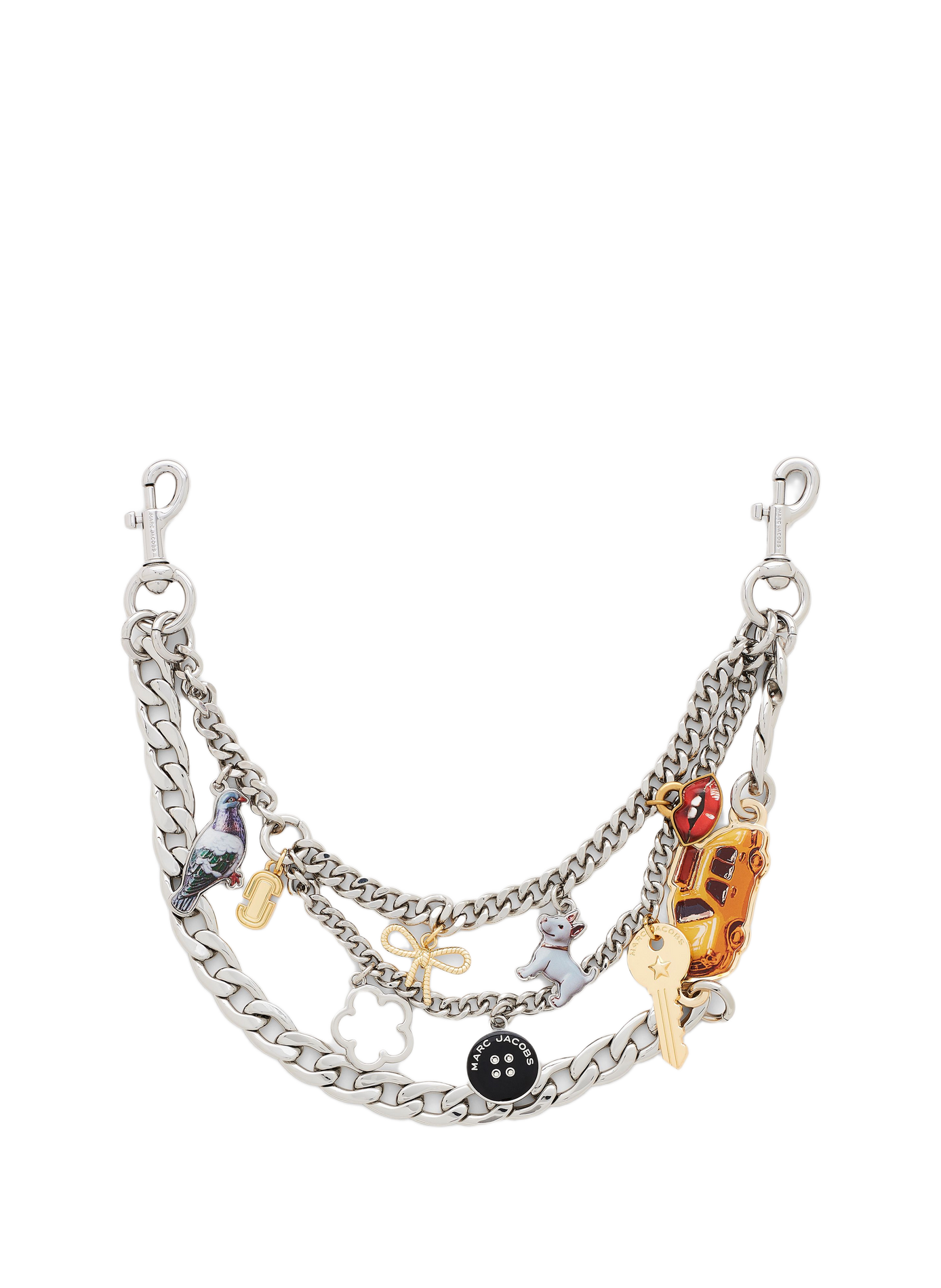 Bag Charm The Trinket Charm MARC JACOBS Silver