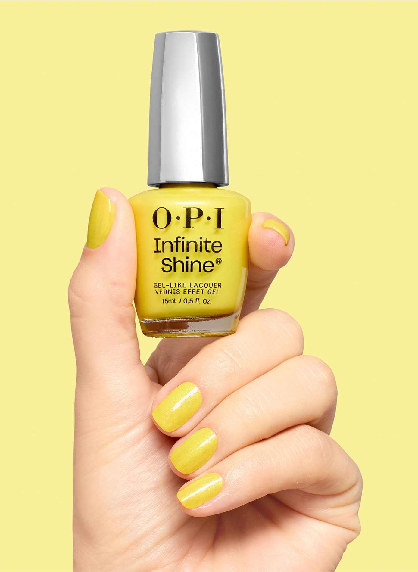 Infinite Shine - Limon-yellow! OPI Jaune moyen