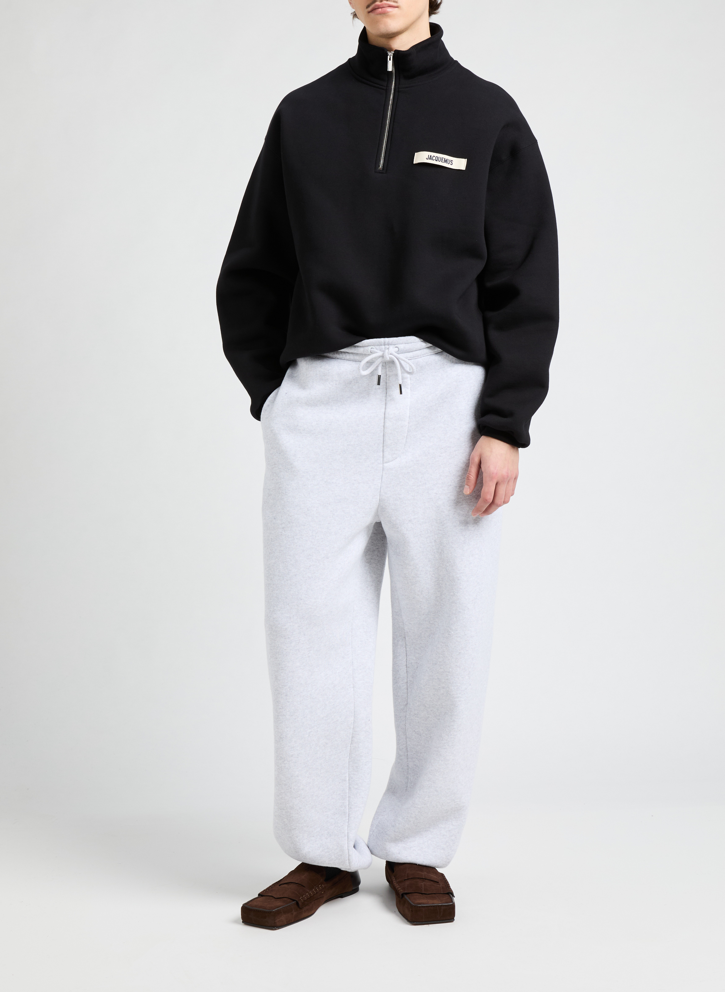 Le jogging Torneo en coton JACQUEMUS Gris