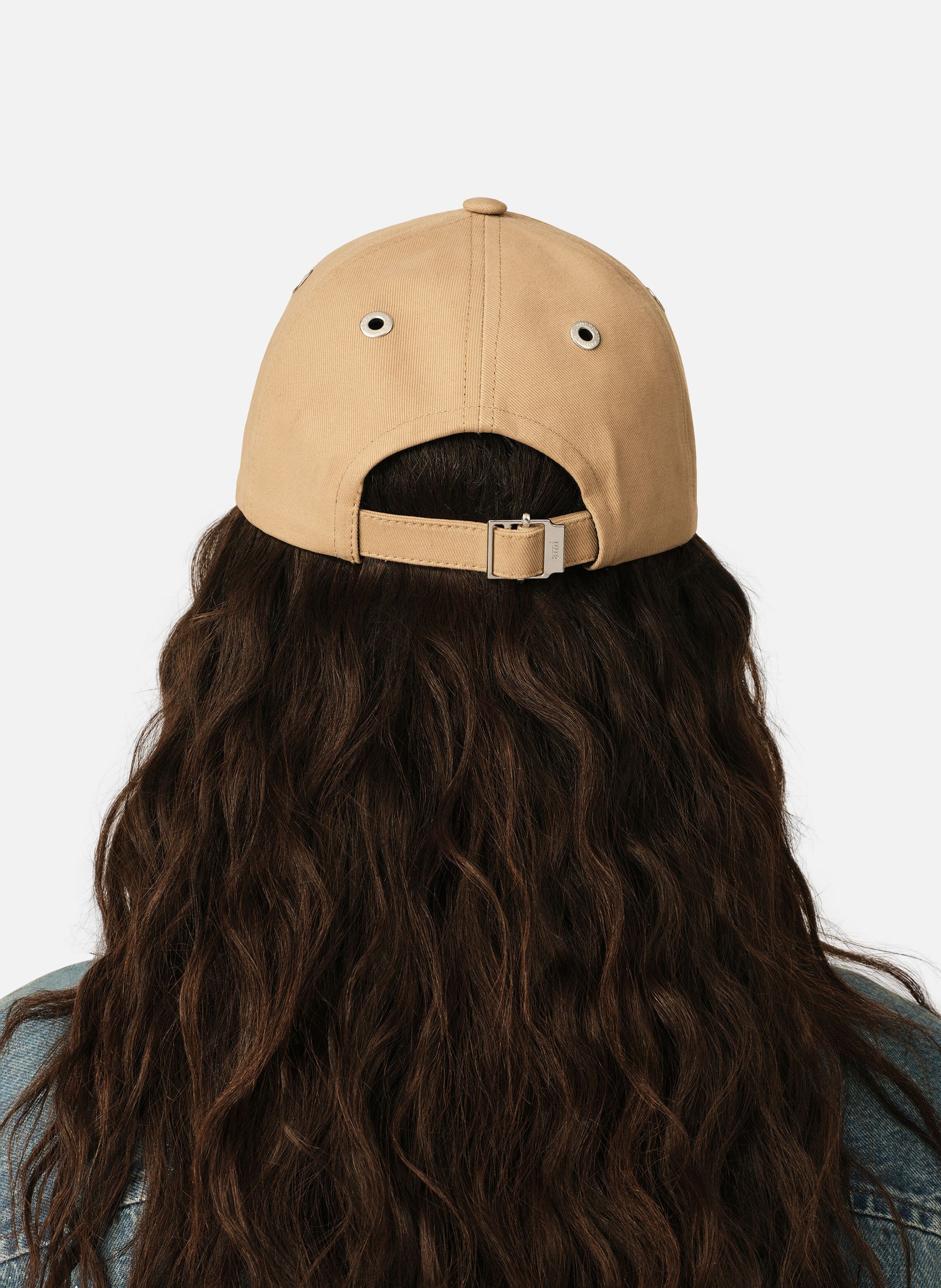 Casquette unisexe en coton ami de coeur AMI PARIS Beige