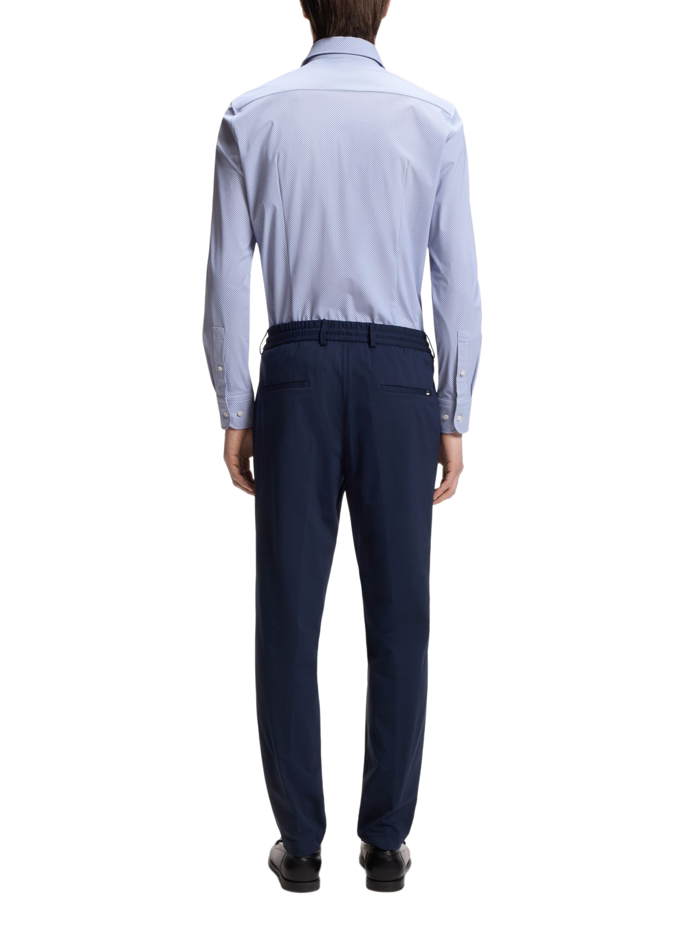 Straight shirt with pattern BOSS Blue
