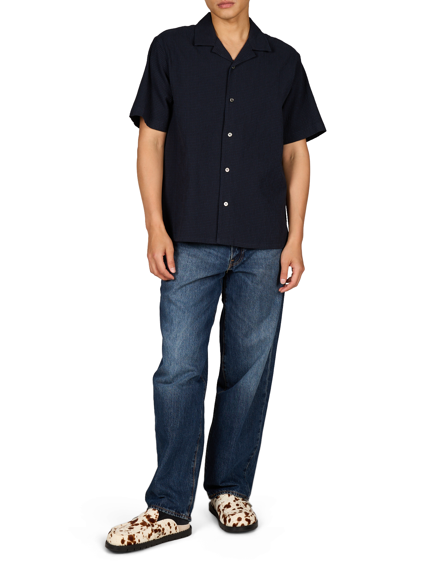Camisa recta con relieve LEVI'S Azul