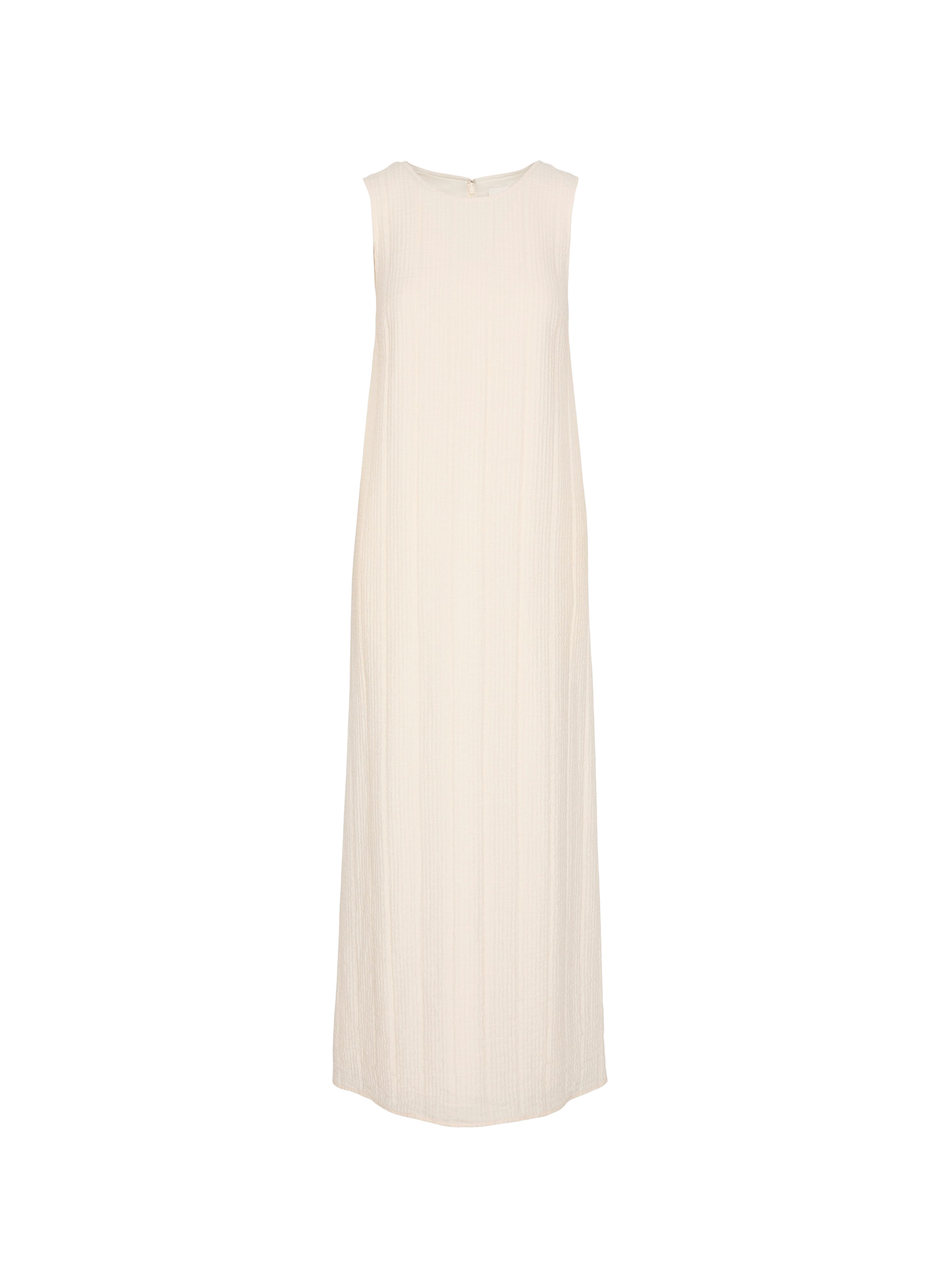 Textured Sleeveless Maxi Dress CALVIN KLEIN Beige