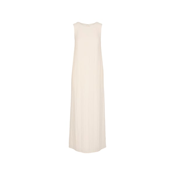 Robe longue texturée sans manches Robe longue texturée sans manches