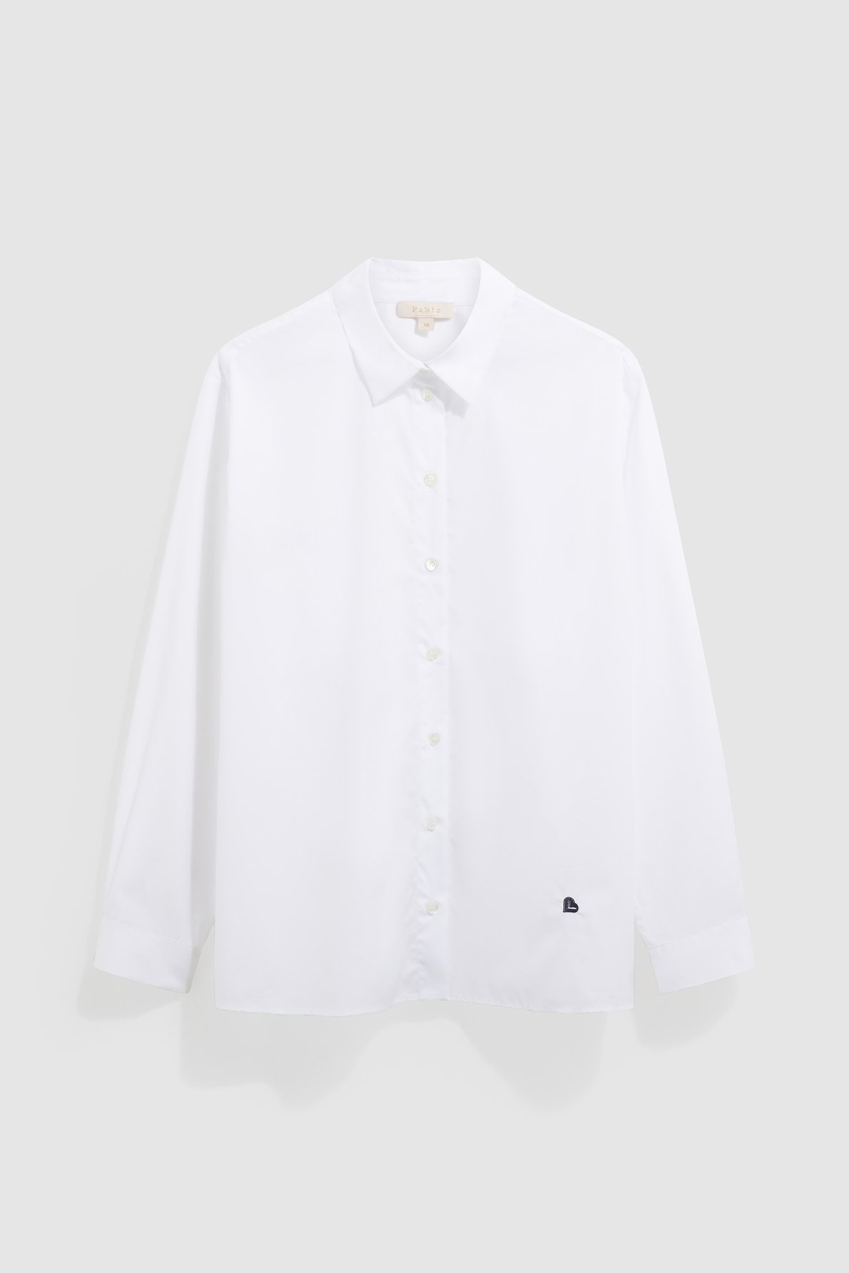 Chemise en popeline - lesta PABLO Blanc
