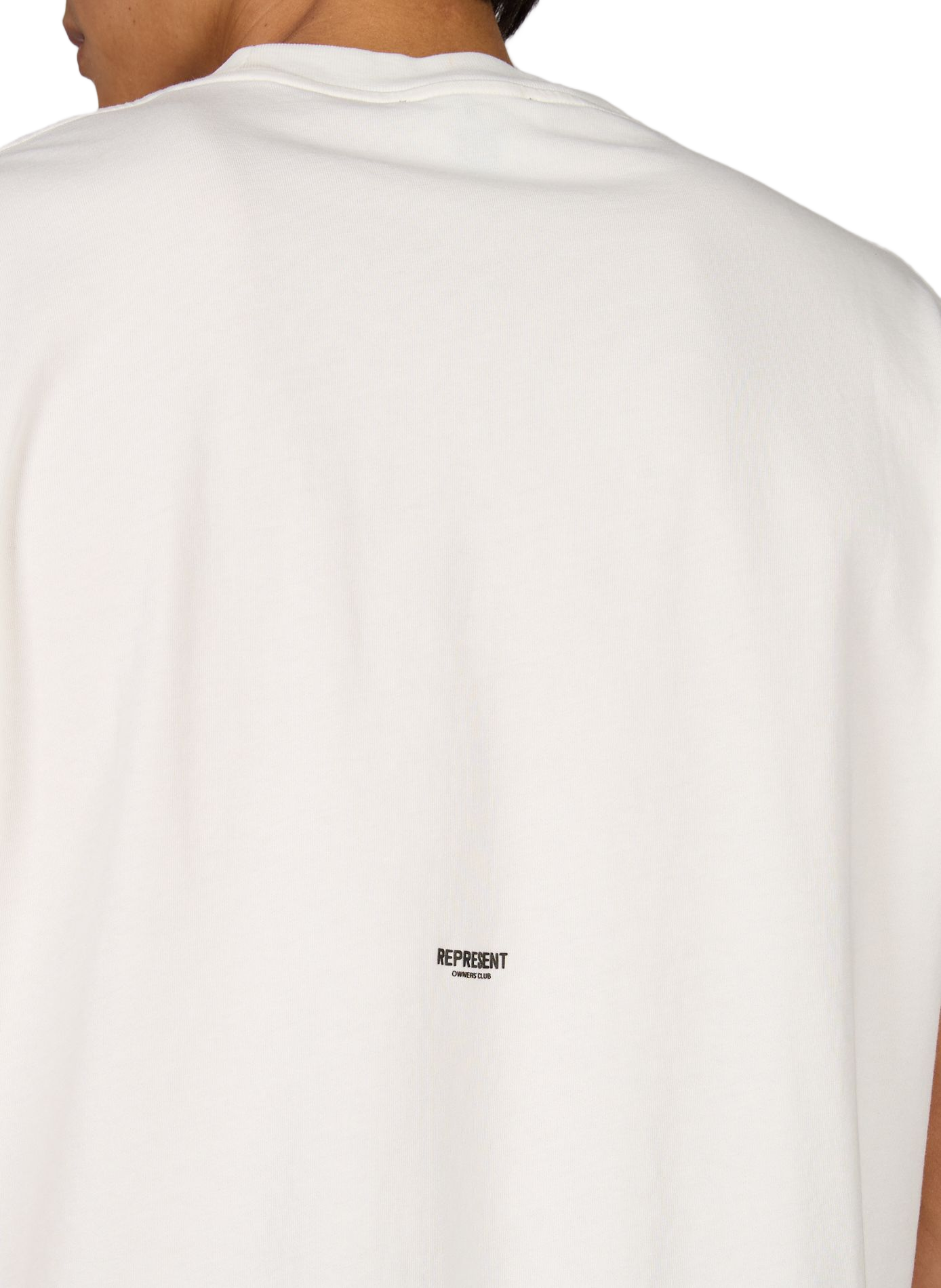 Loose cotton T-shirt REPRESENT White
