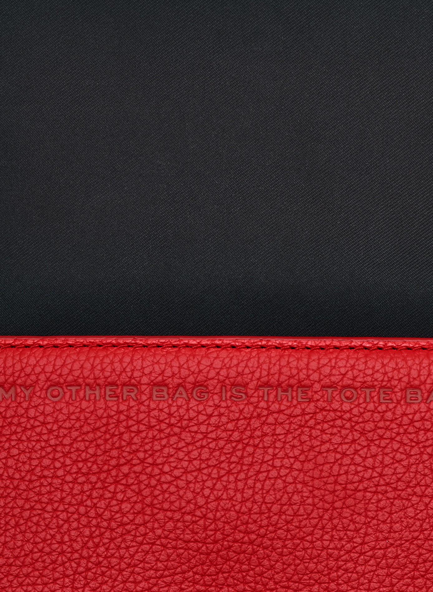 Sac à bandoulière en cuir MARC JACOBS Rouge