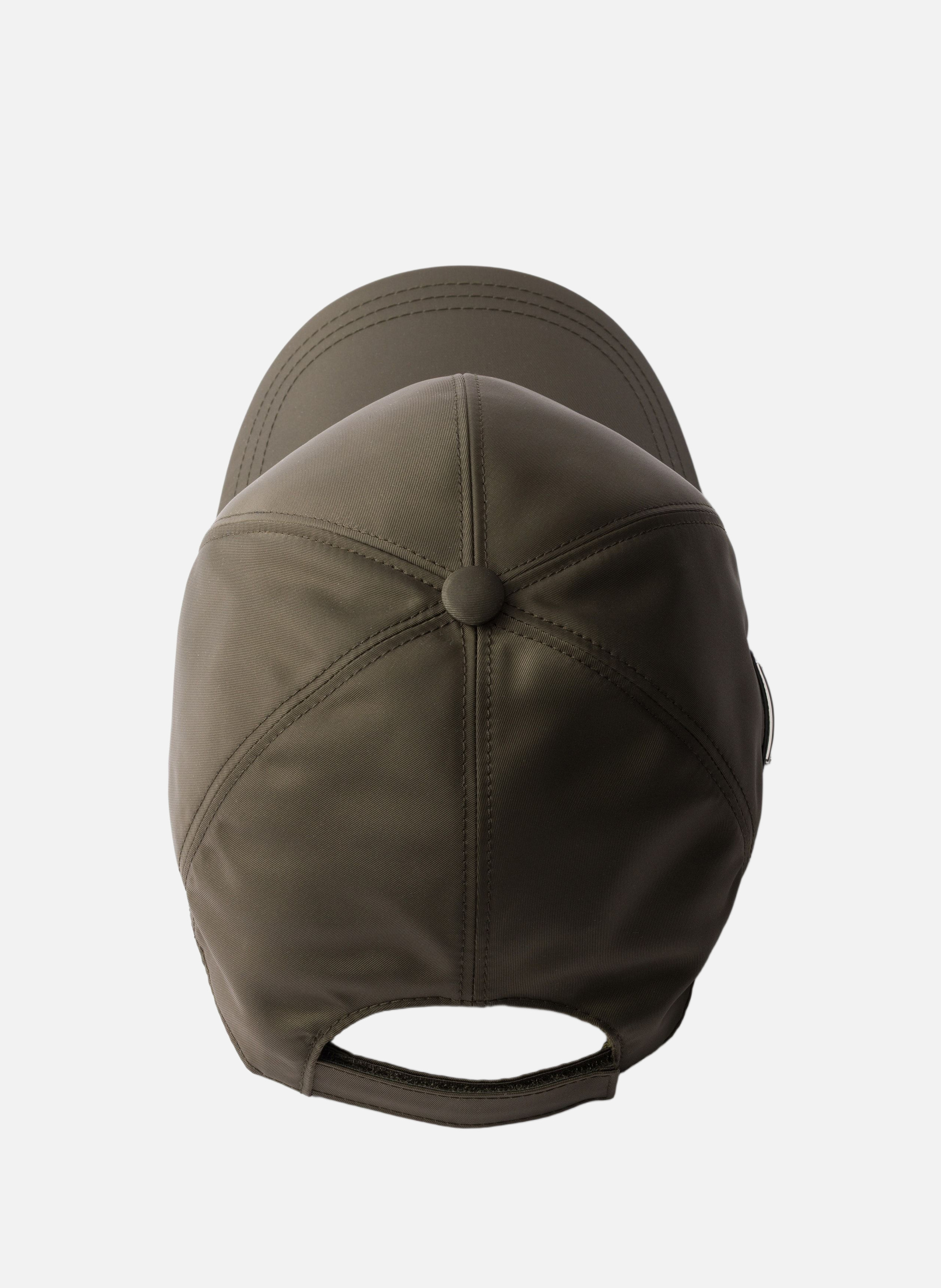 Casquette de baseball en re-nylon PRADA Vert
