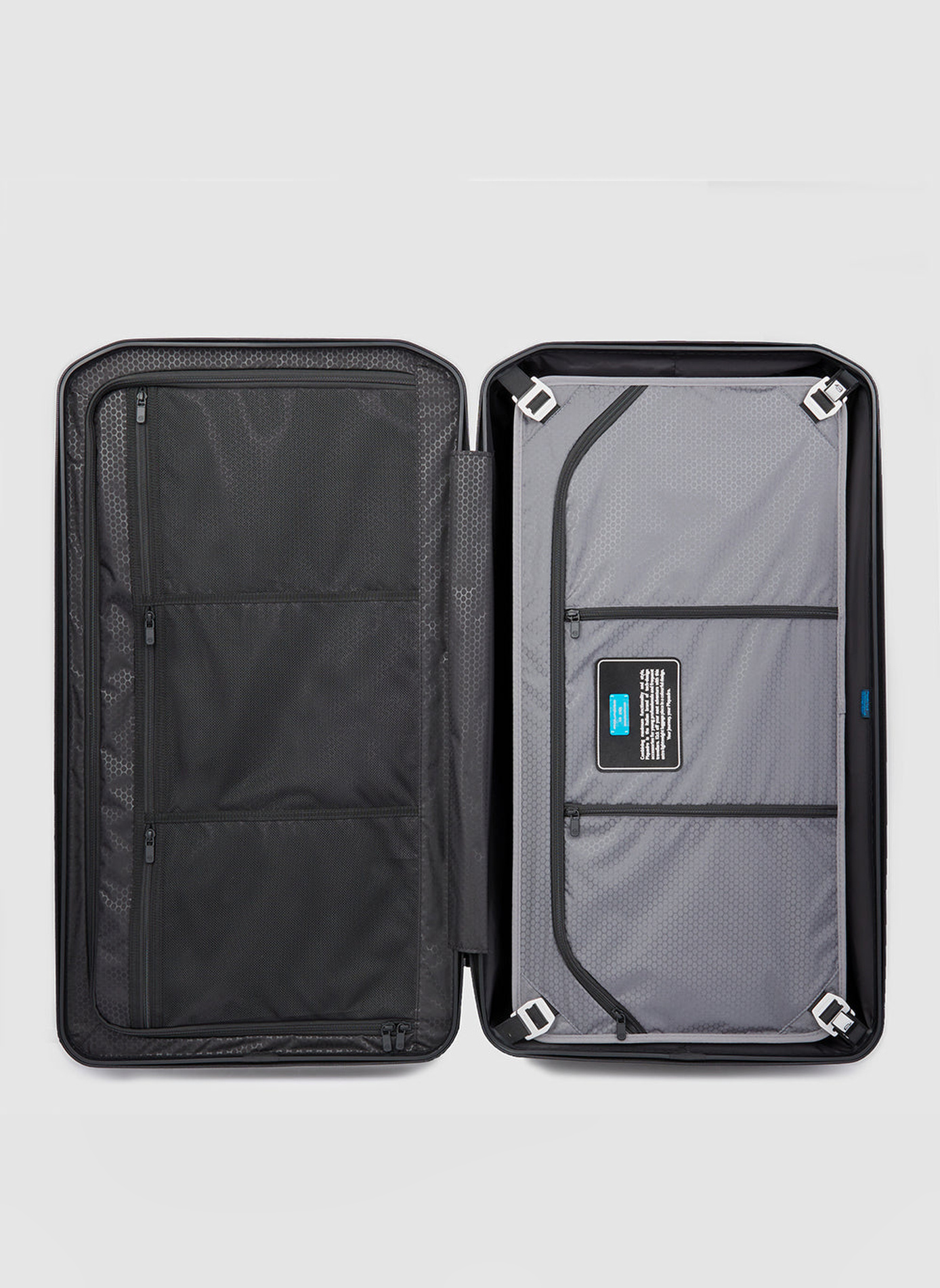 Valise soute à 4 roues format trunk PIQUADRO Noir