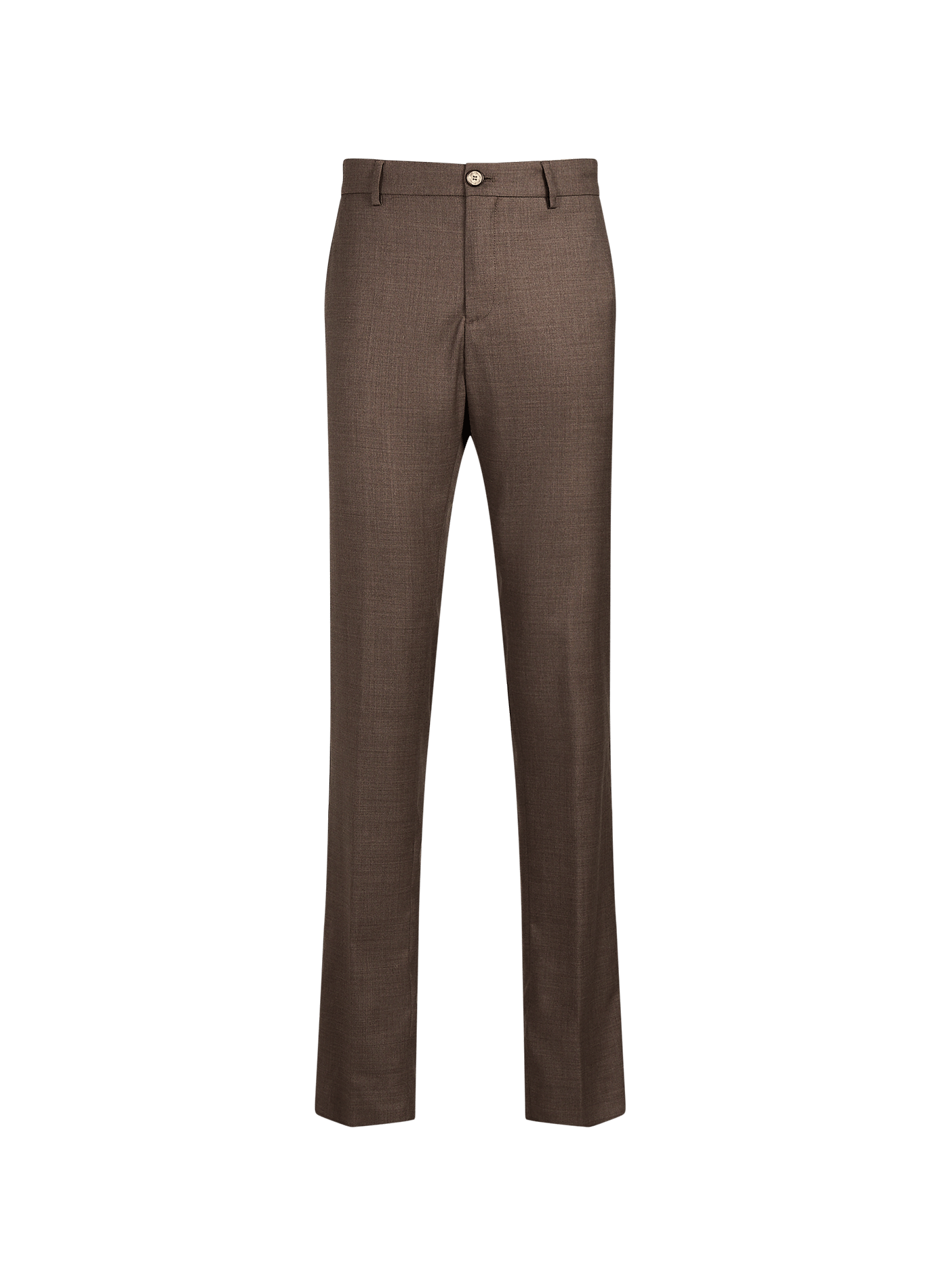 Pantalon de costume en laine PAUL & SHARK Gris