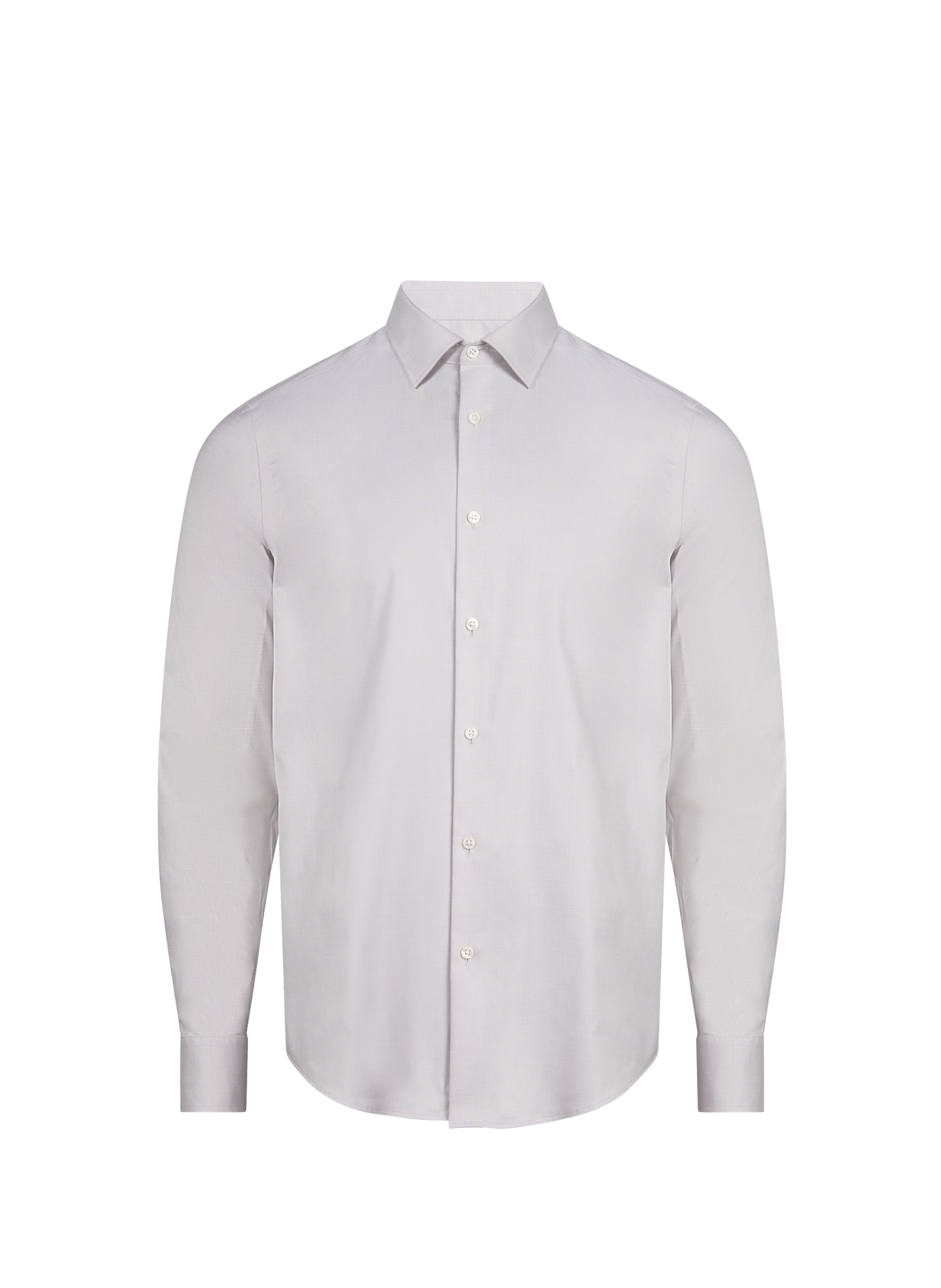 Chemise slim en coton mélangé CALVIN KLEIN Beige