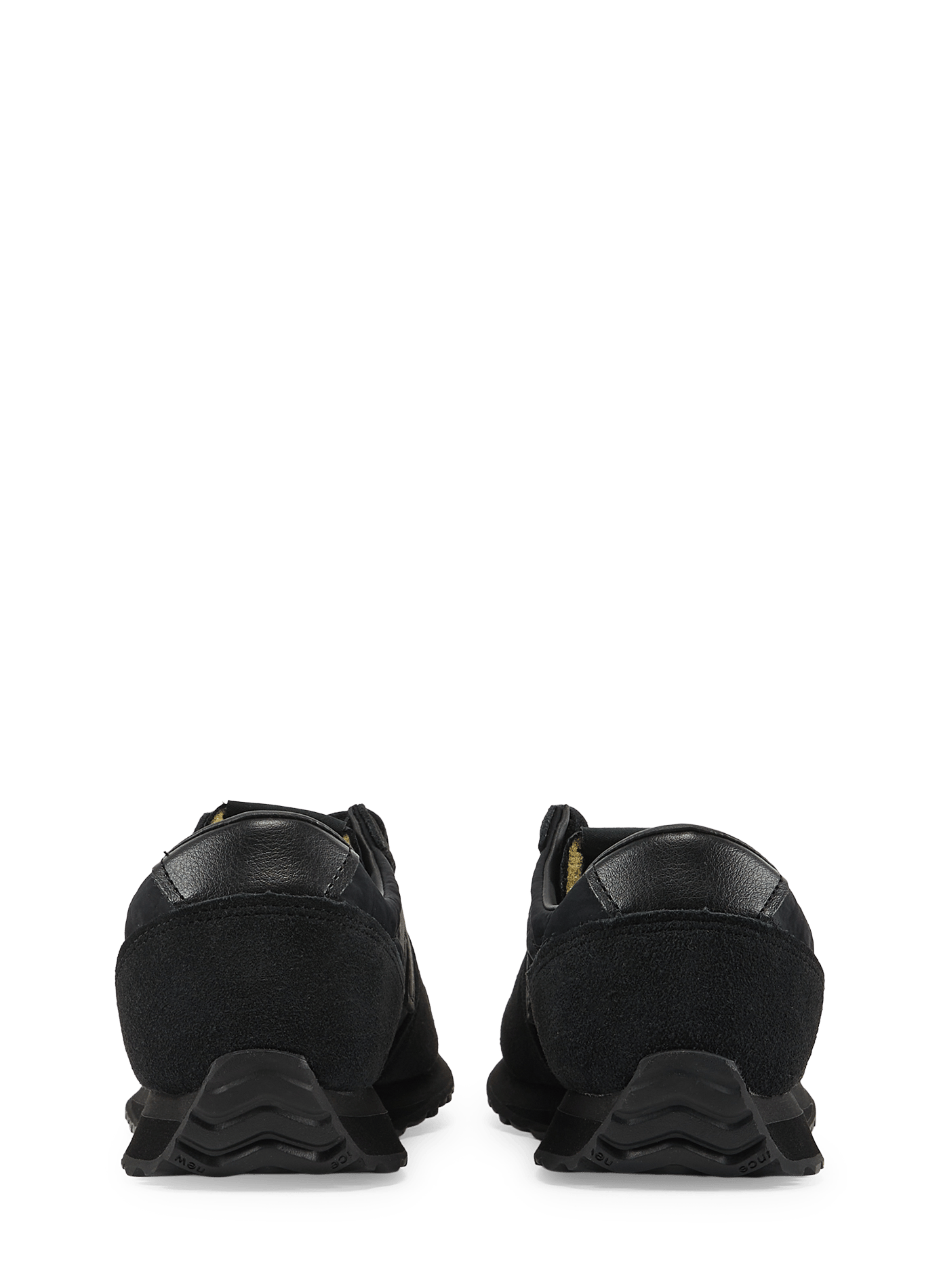 Mixed leather 471 sneakers NEW BALANCE Black