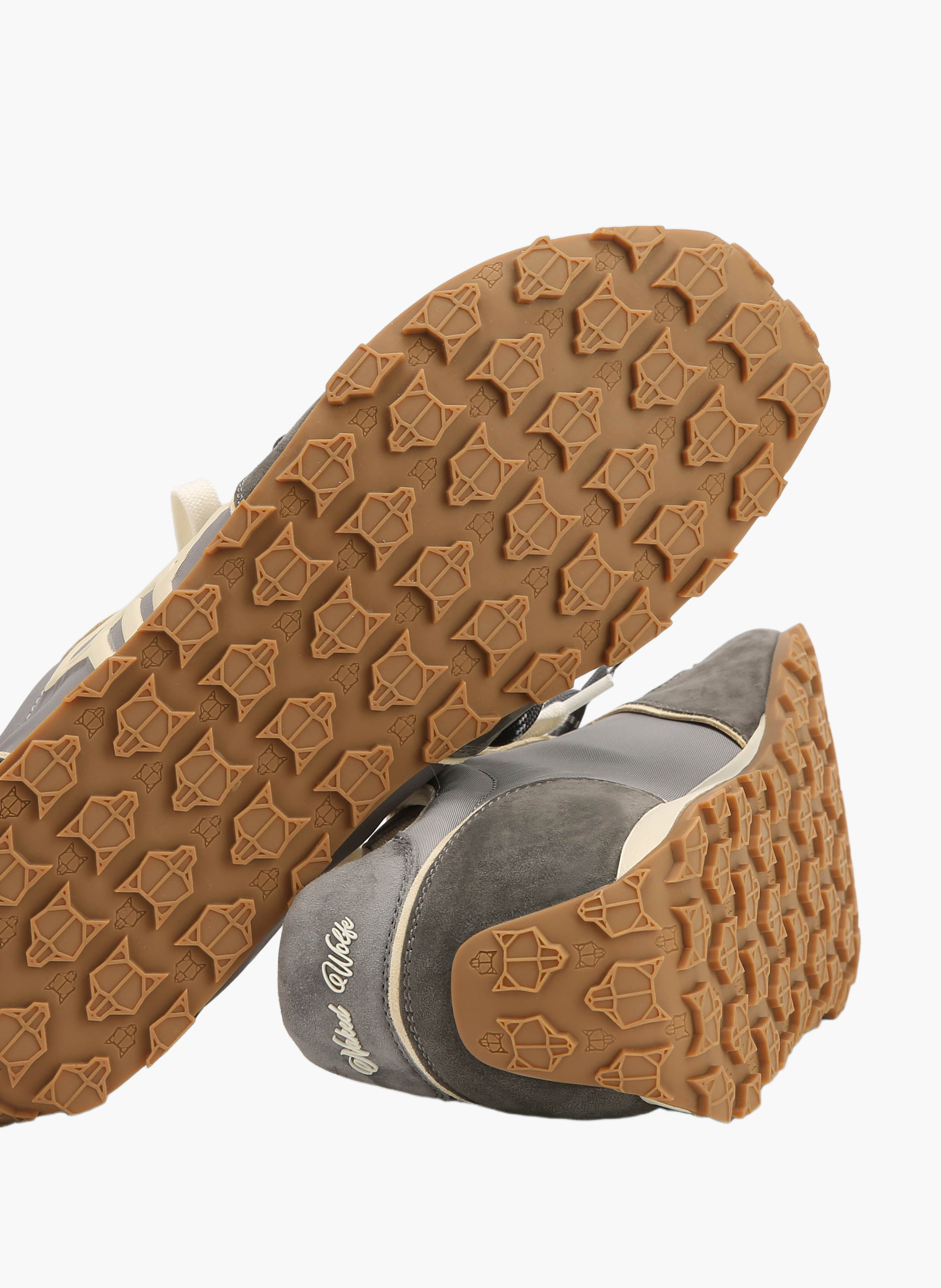 Baskets lightning en nylon NAKED WOLFE Gris