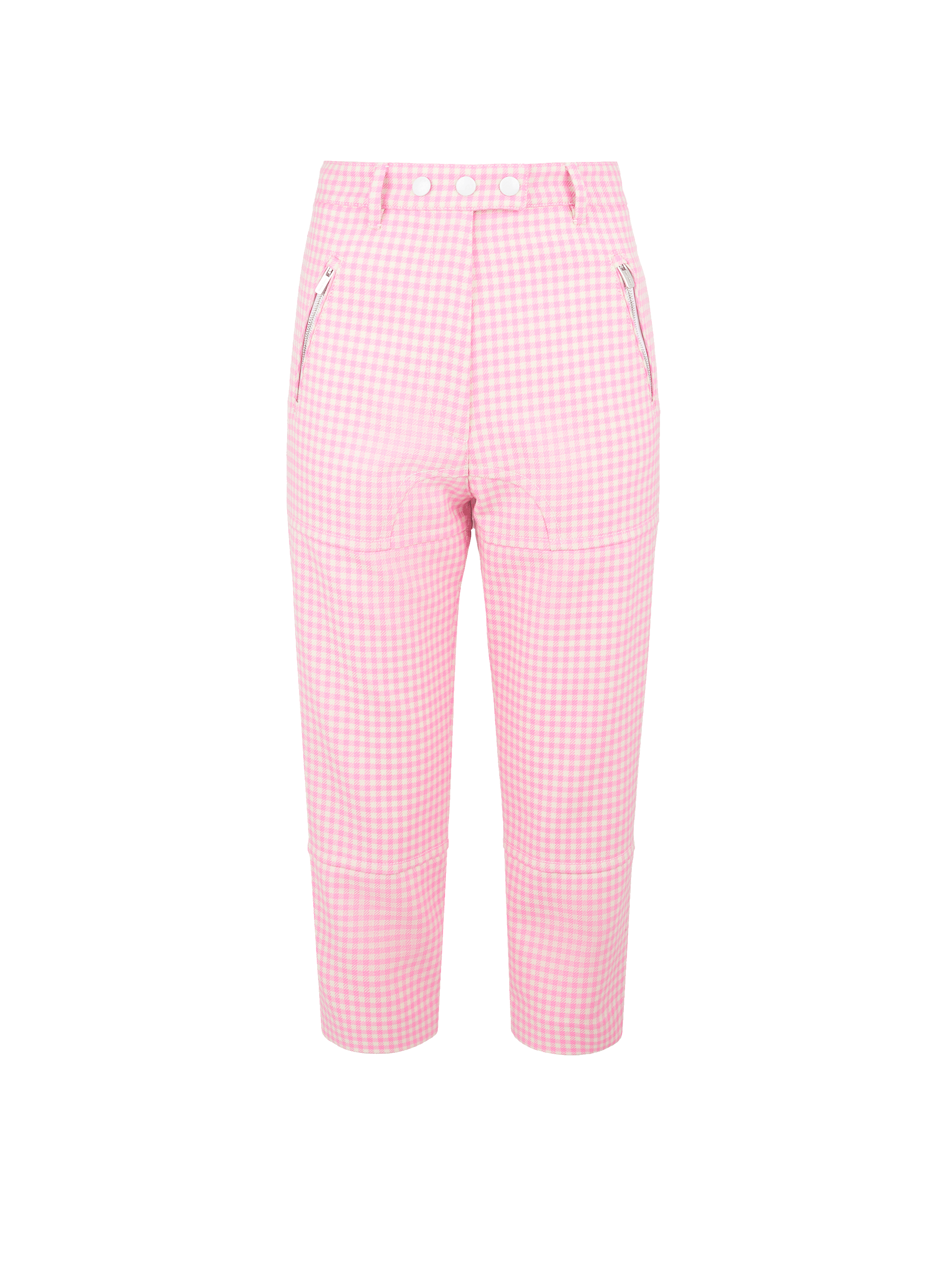 Pantalon à carreaux en laine