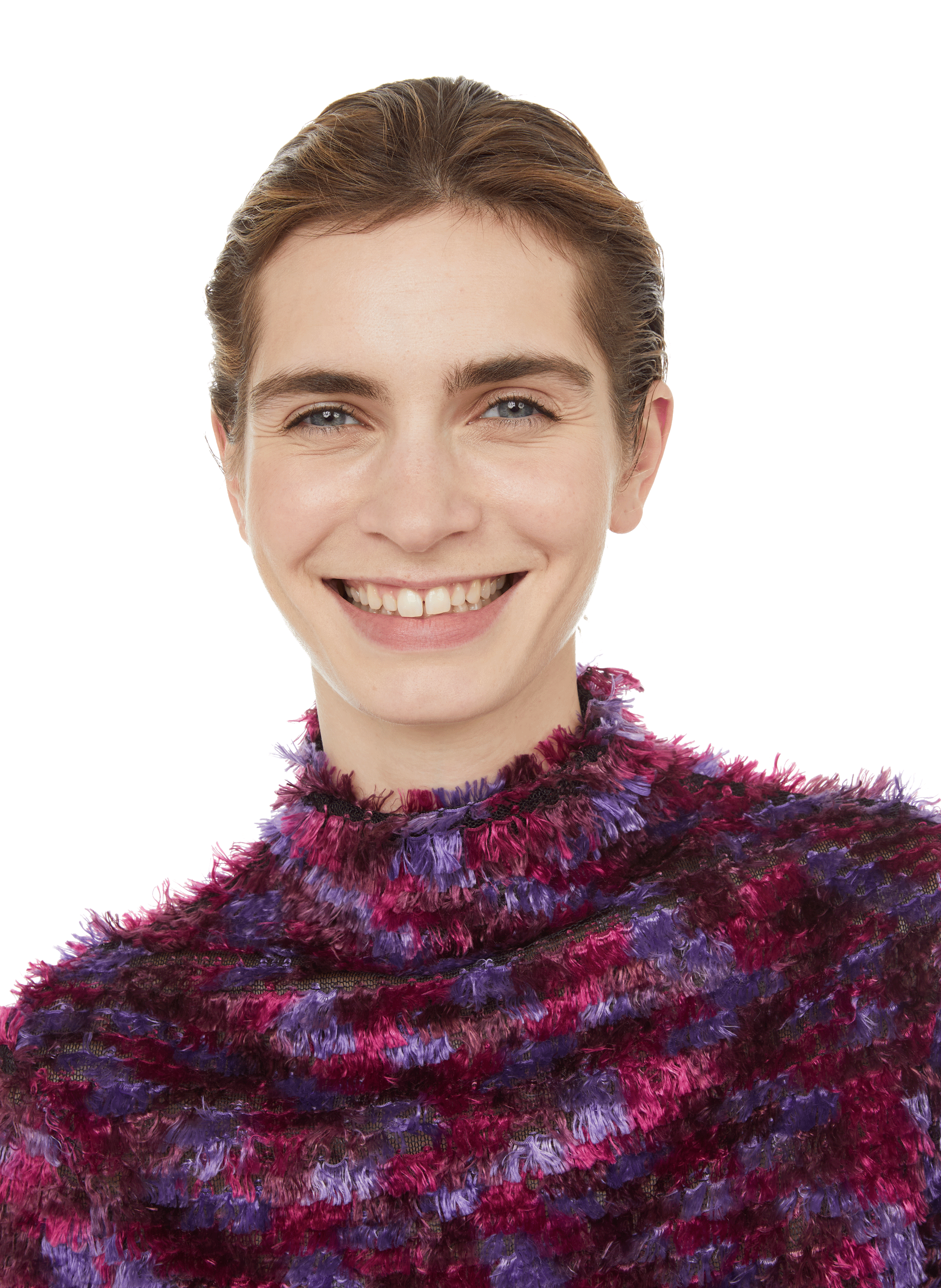 Top texturé COLLINA STRADA Violet