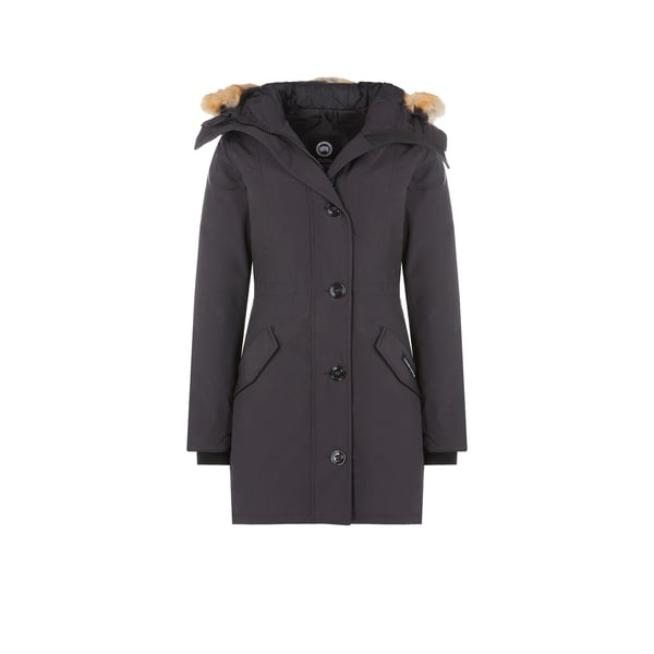 Parka Rossclair cintré et à col fourrure