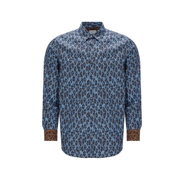 Chemise motif fleurs