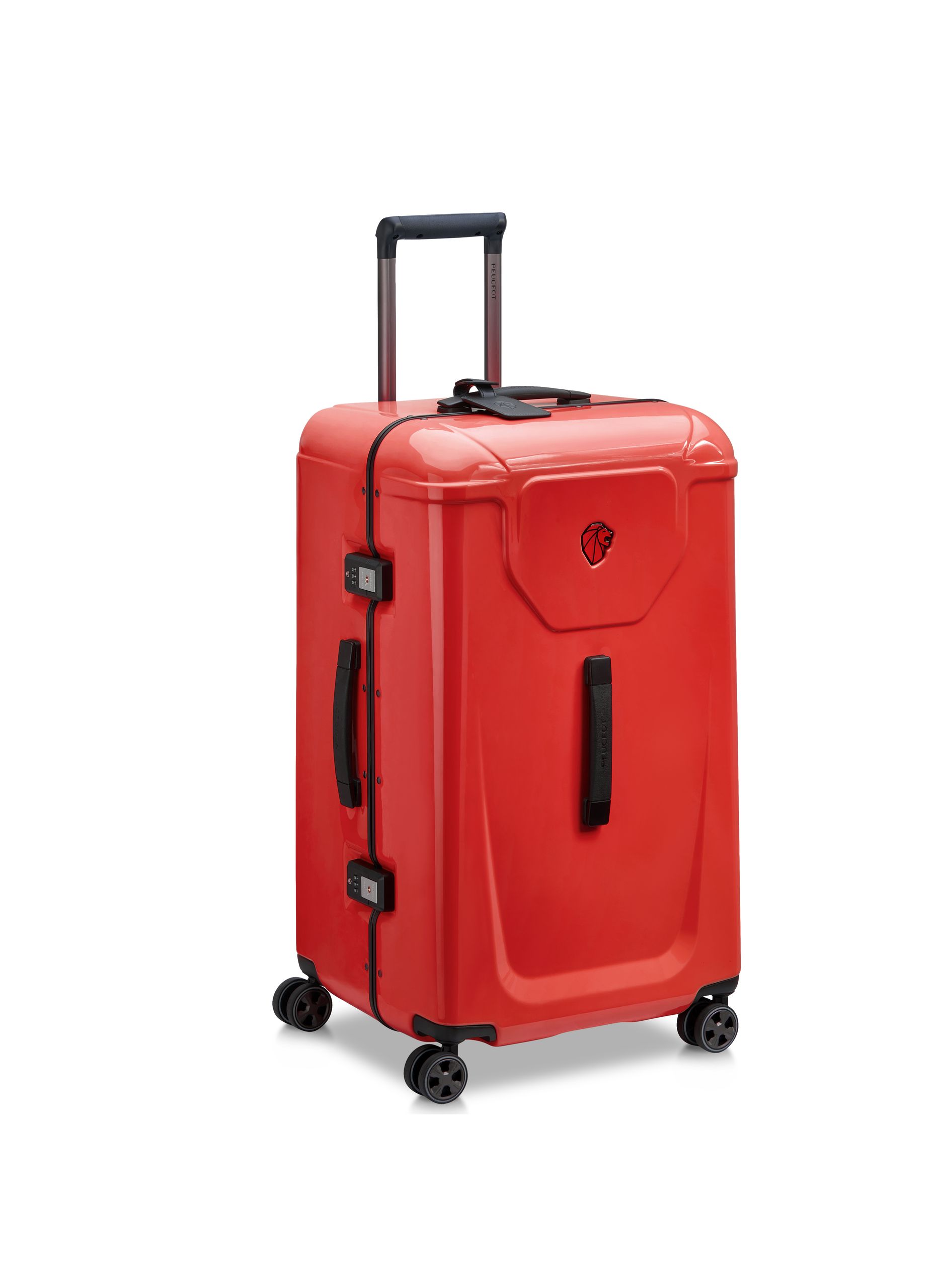 Valise soute rigide taille xl - peugeot voyages PEUGEOT VOYAGES Rouge