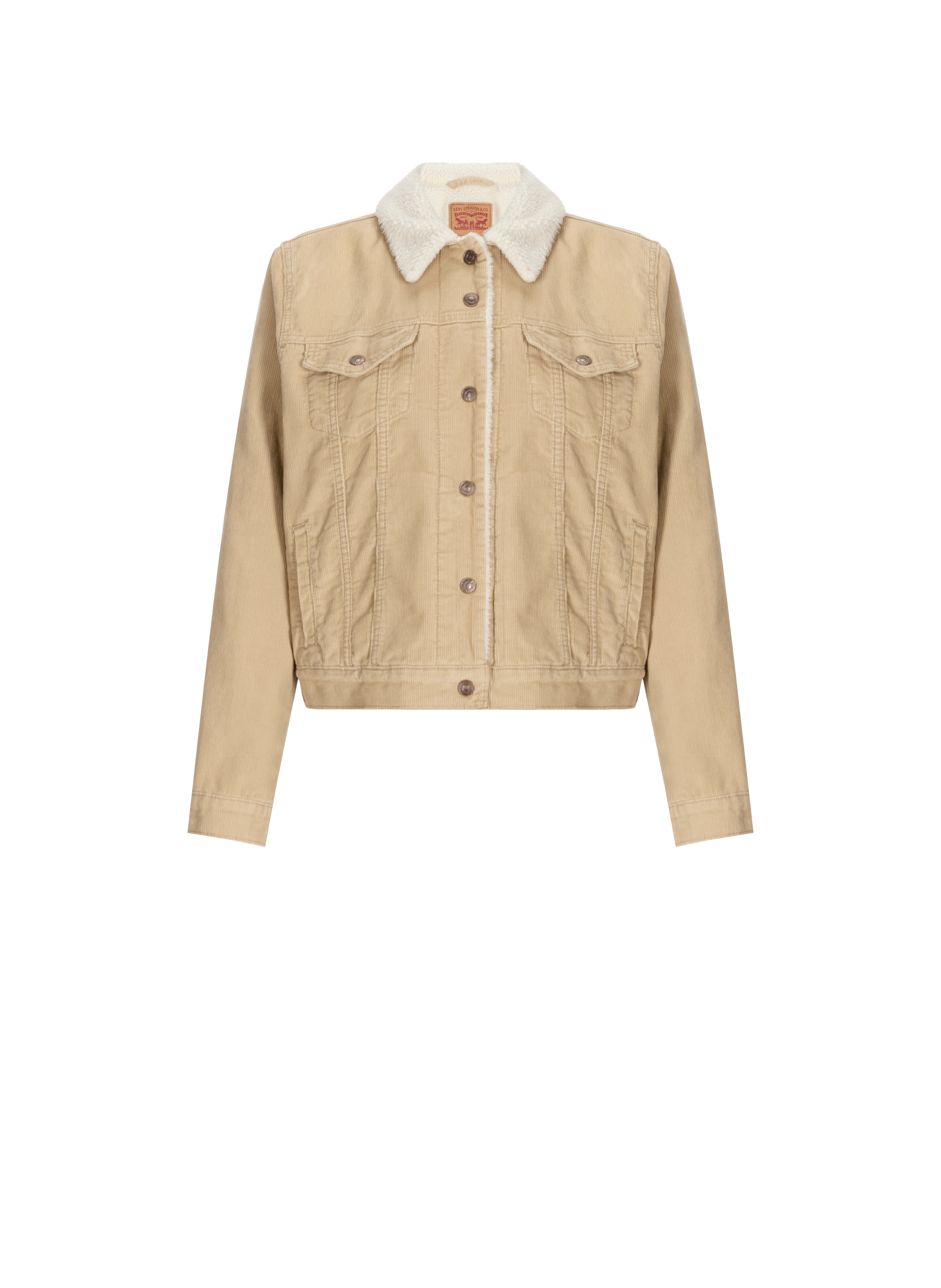 Veste en jean LEVI'S Beige